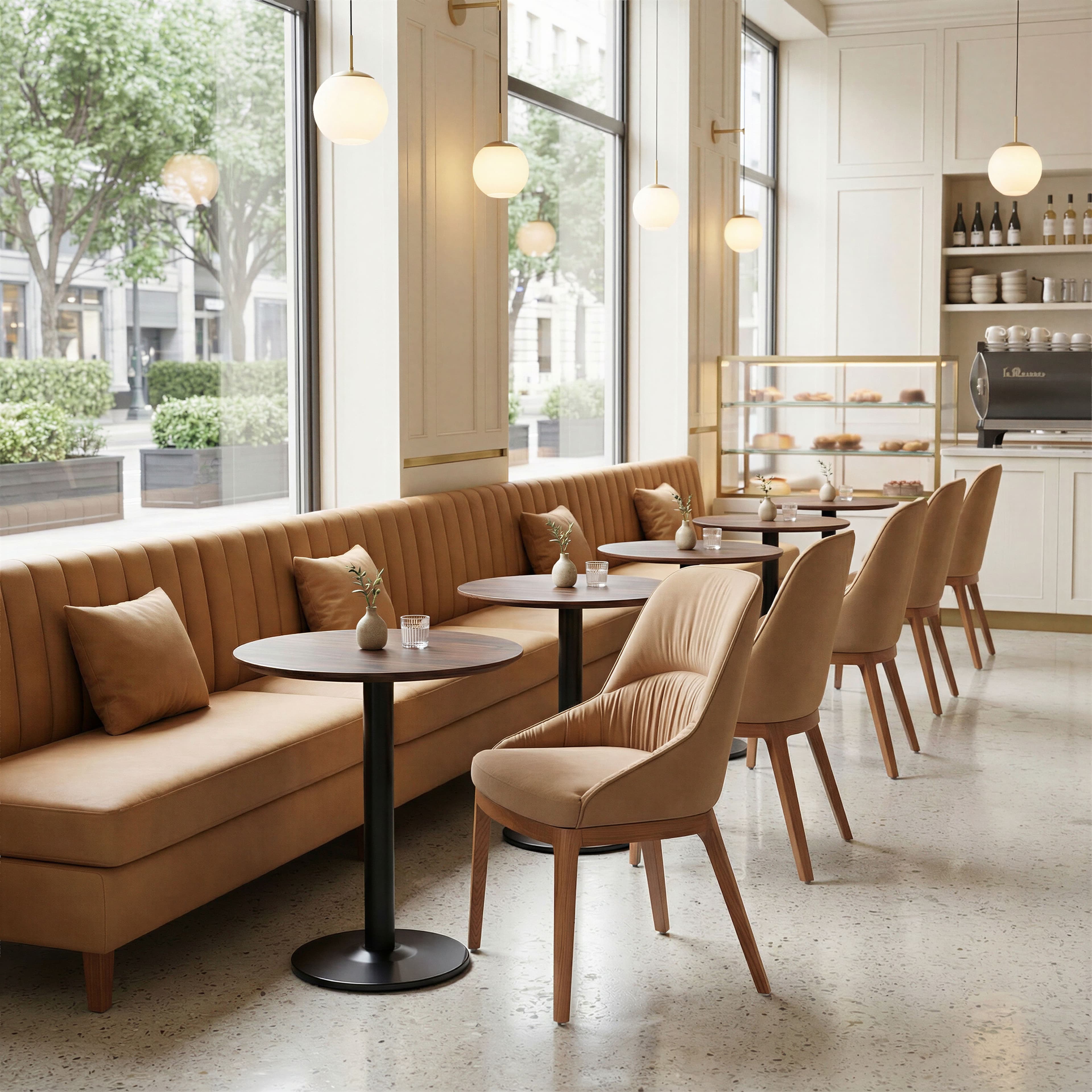 Alto Bistro Table Brown & Black product image