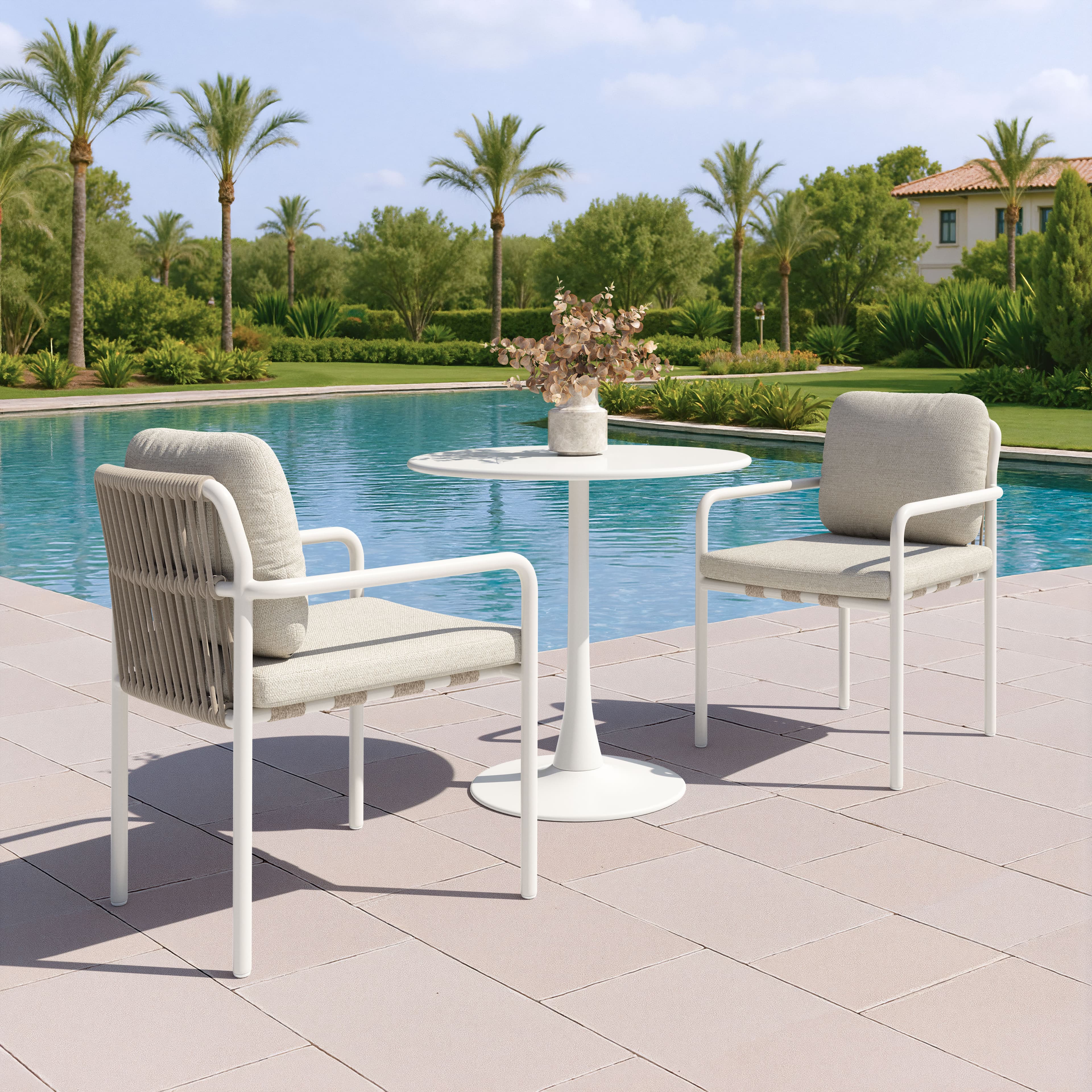 Aite Dining Chair (Set of 2) Beige product image