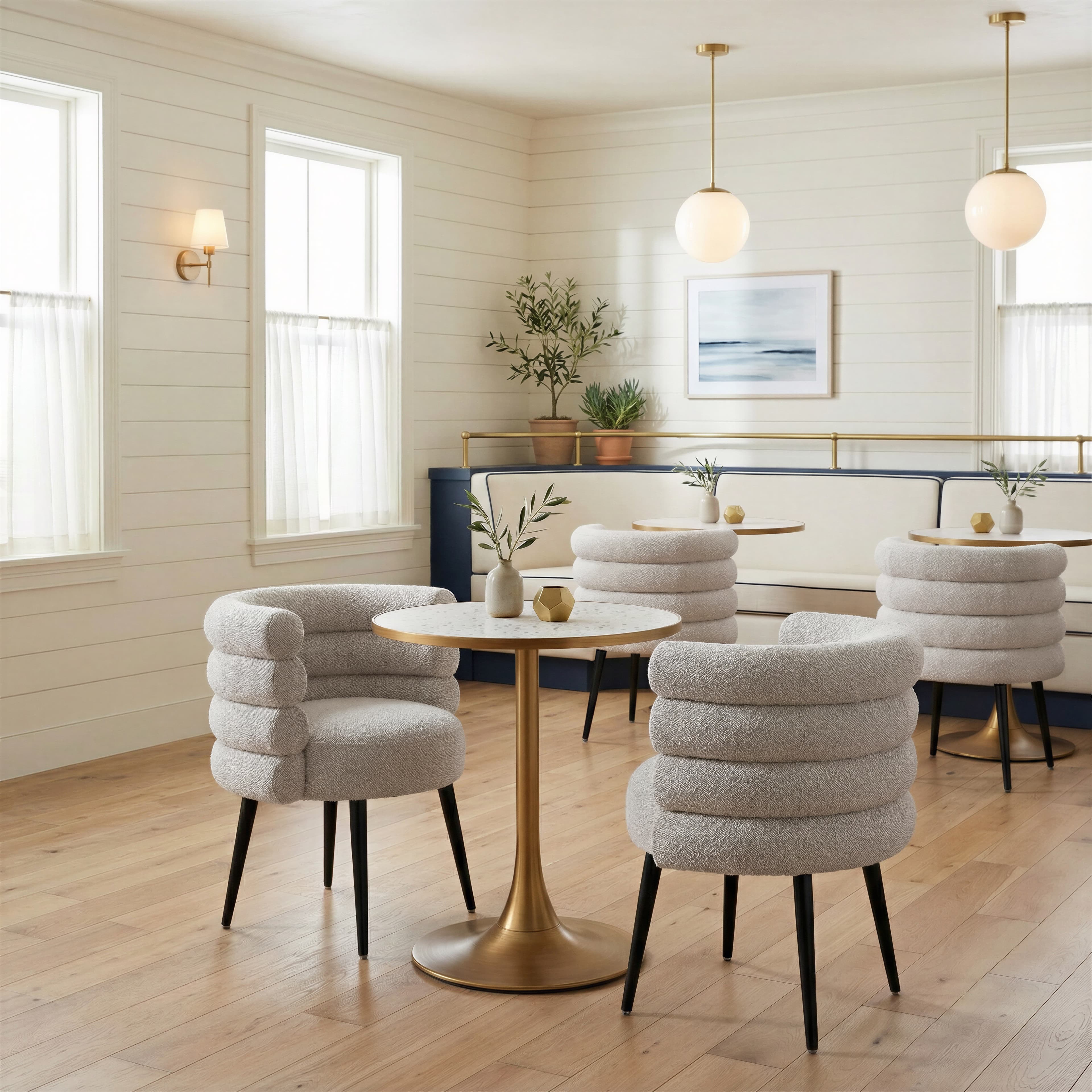 Grena Dining Chair Misty Gray product image