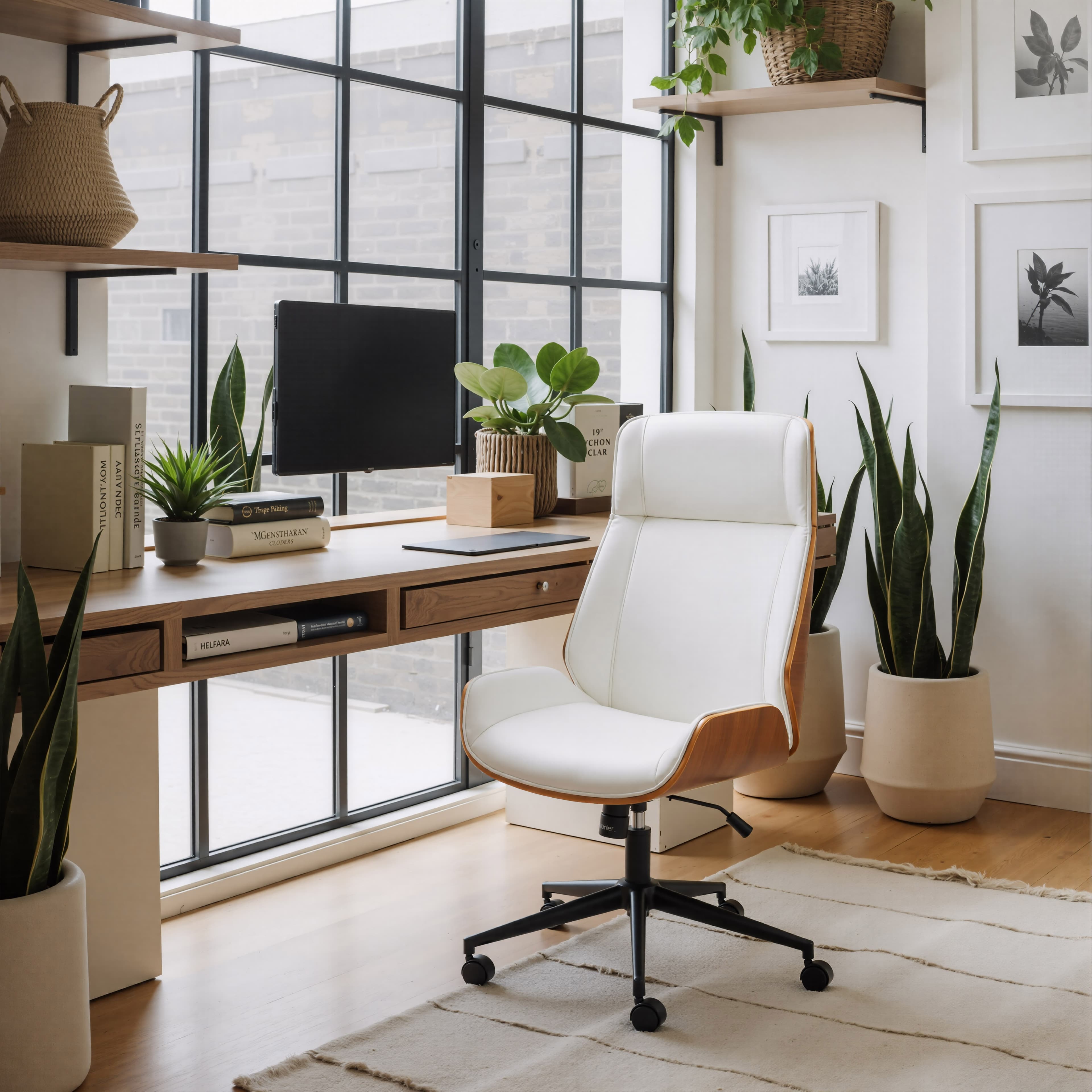 Flex High Back Office Chair White product image
