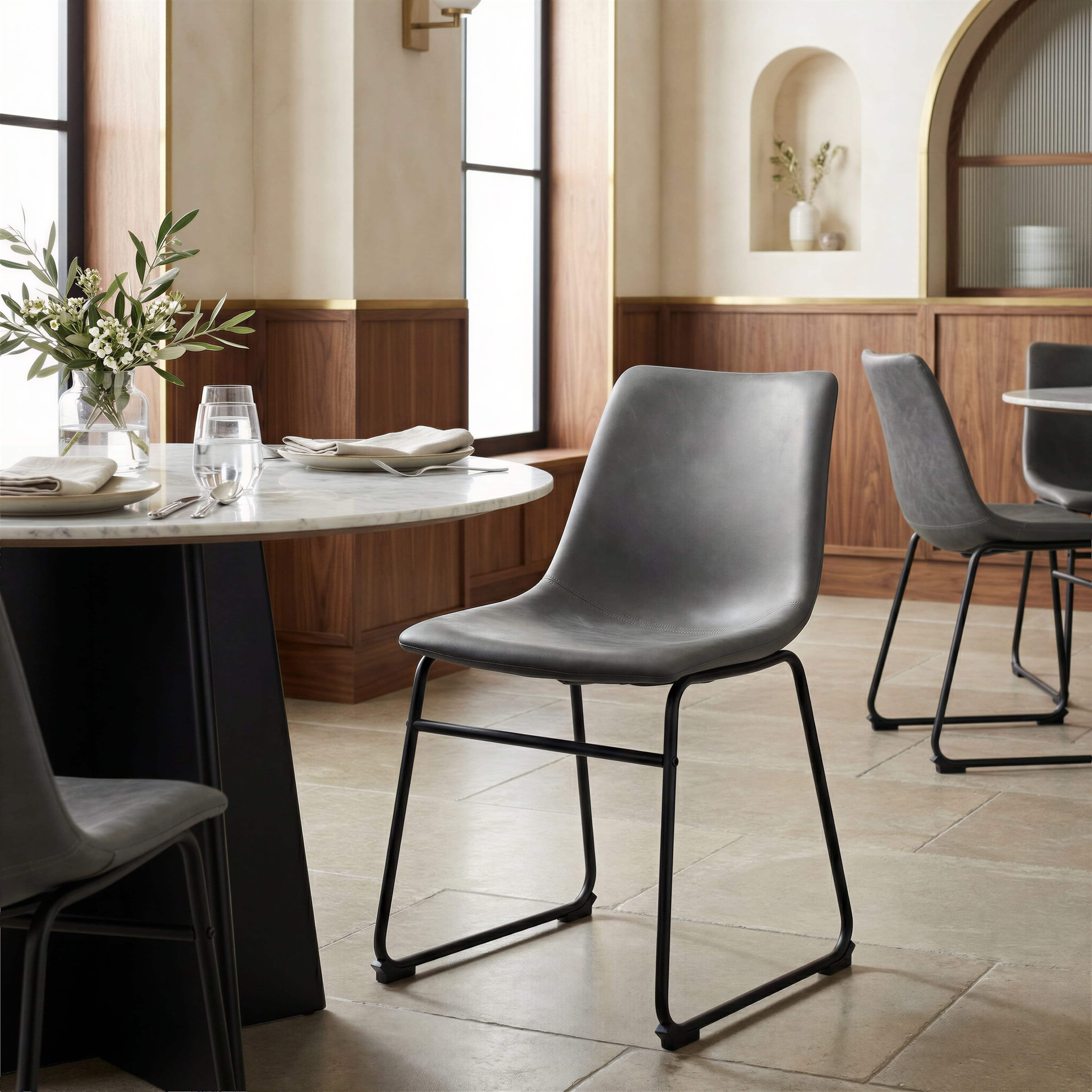 Smart Dining Chair (Set of 2) Charcoal product image
