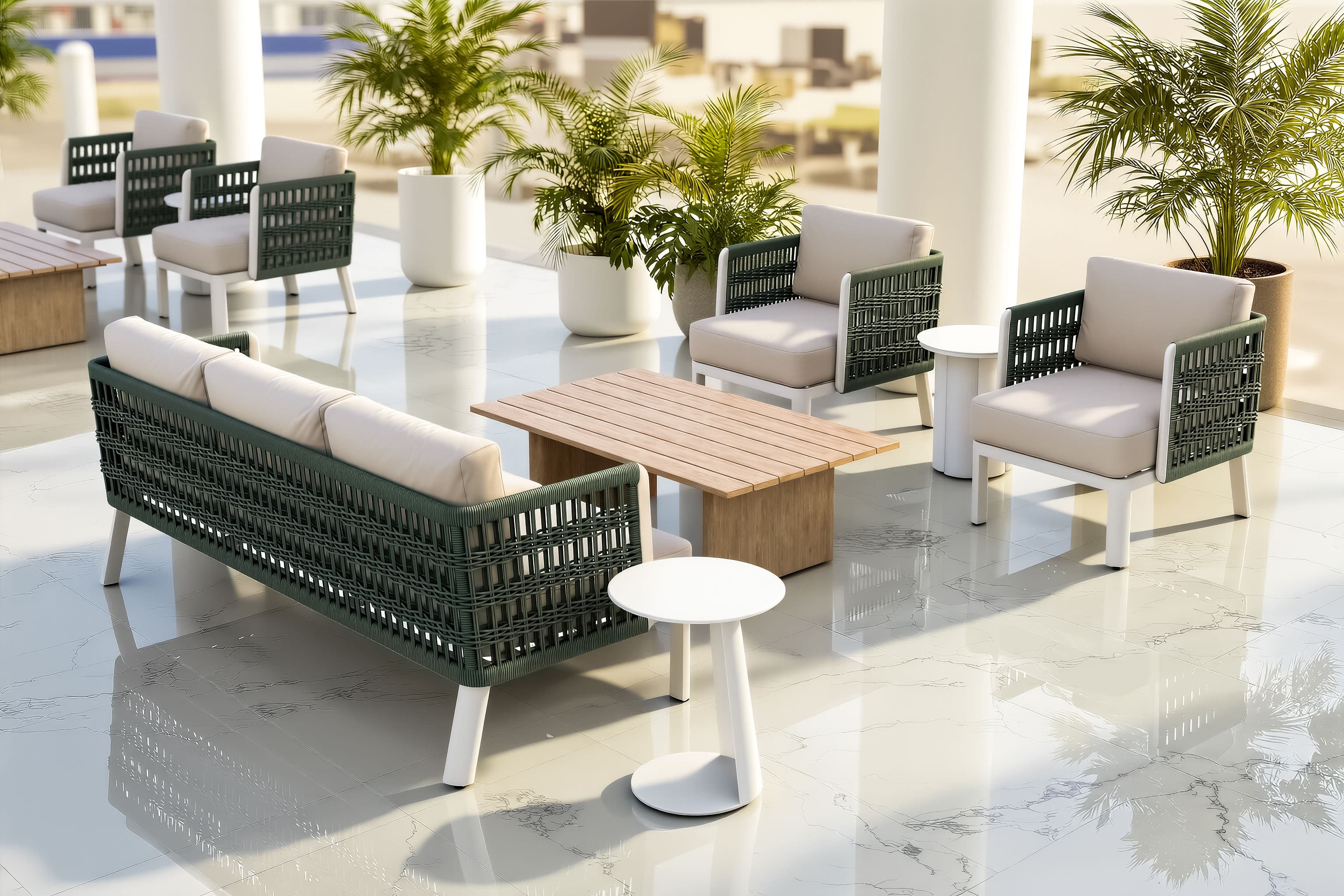 Bridgehampton Sofa White product image
