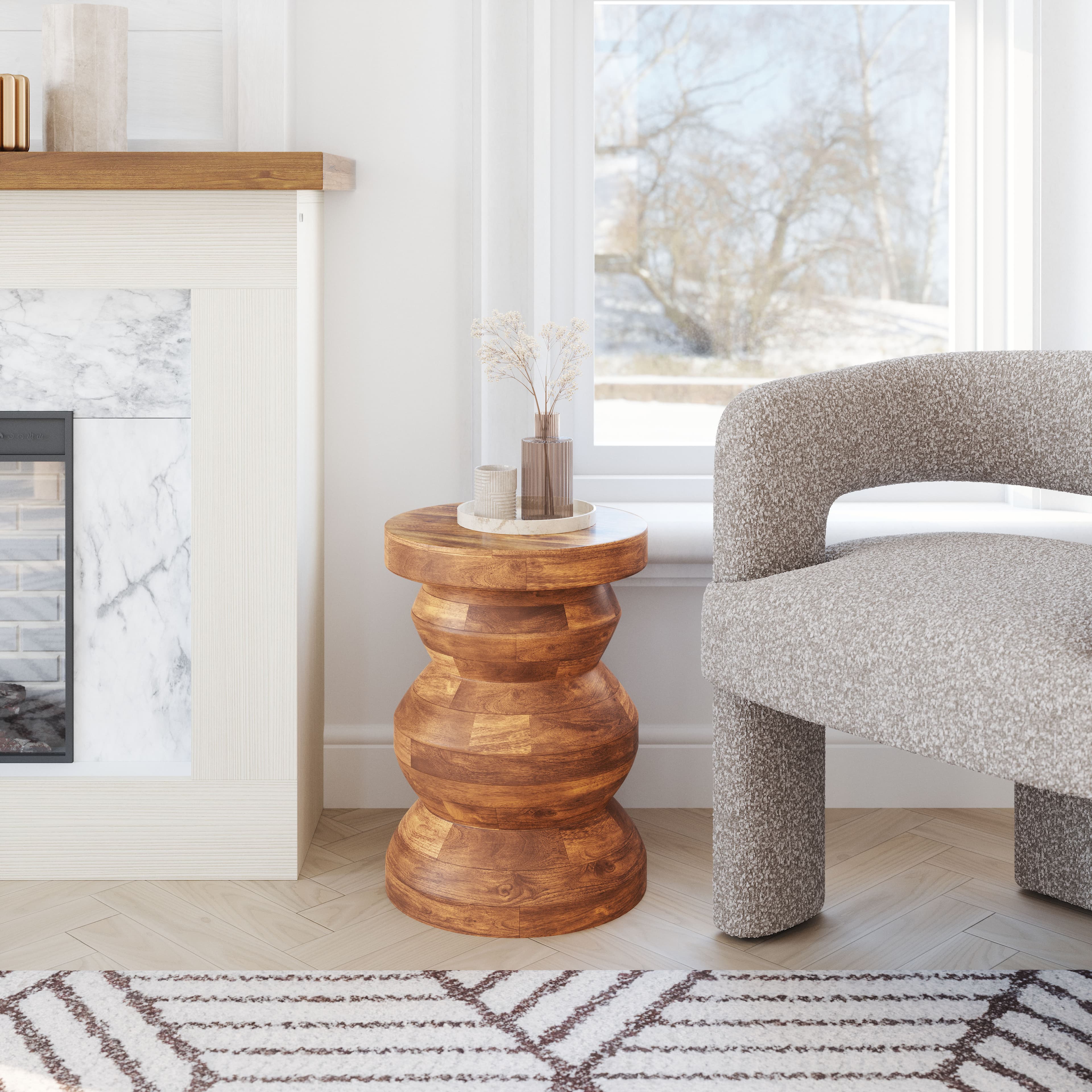 Kerala Side Table Walnut product image