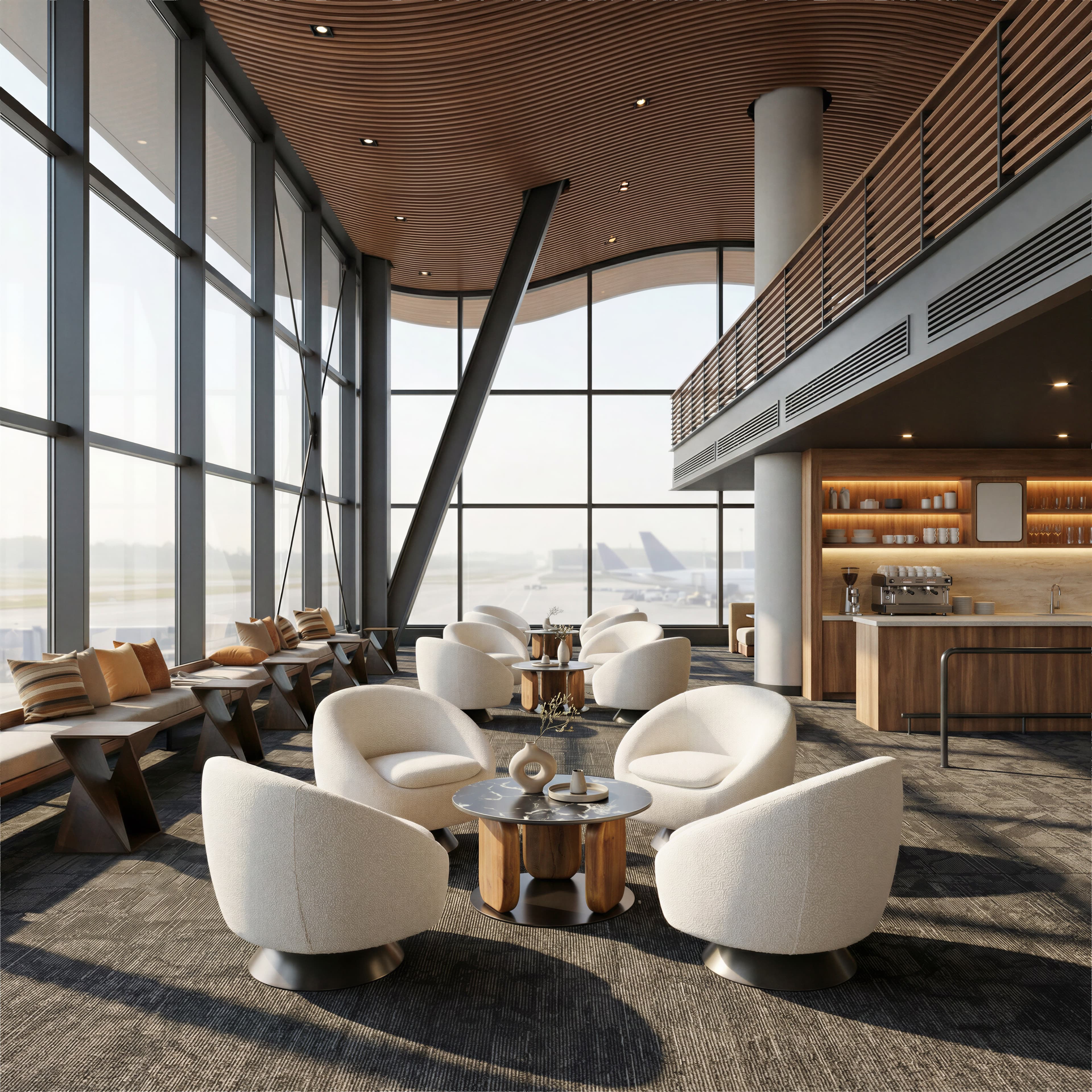Modan Swivel Chair Misty Gray product image