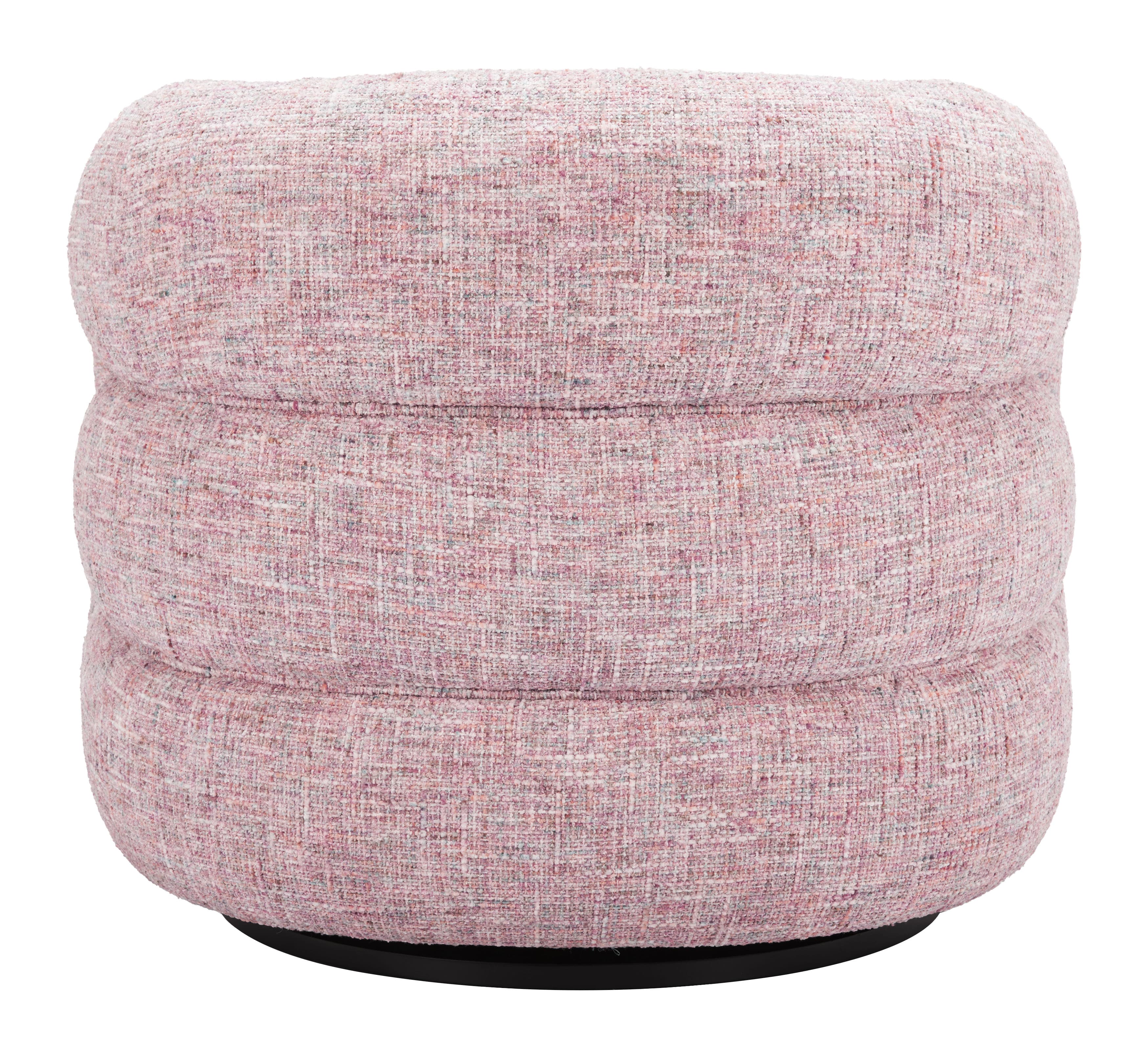 Refine Swivel Chair Pink Tweed product image