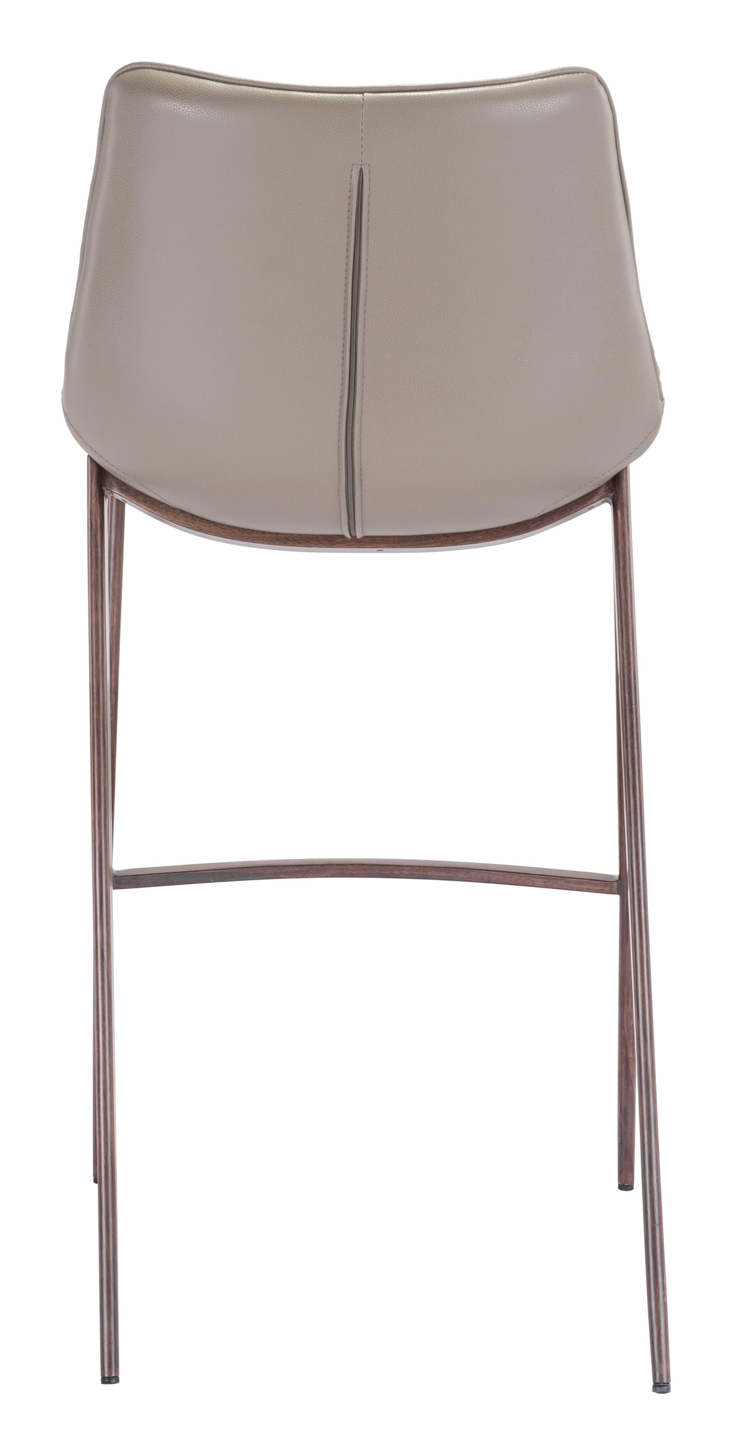 Magnus Barstool (Set of 2) Brown & Walnut product image