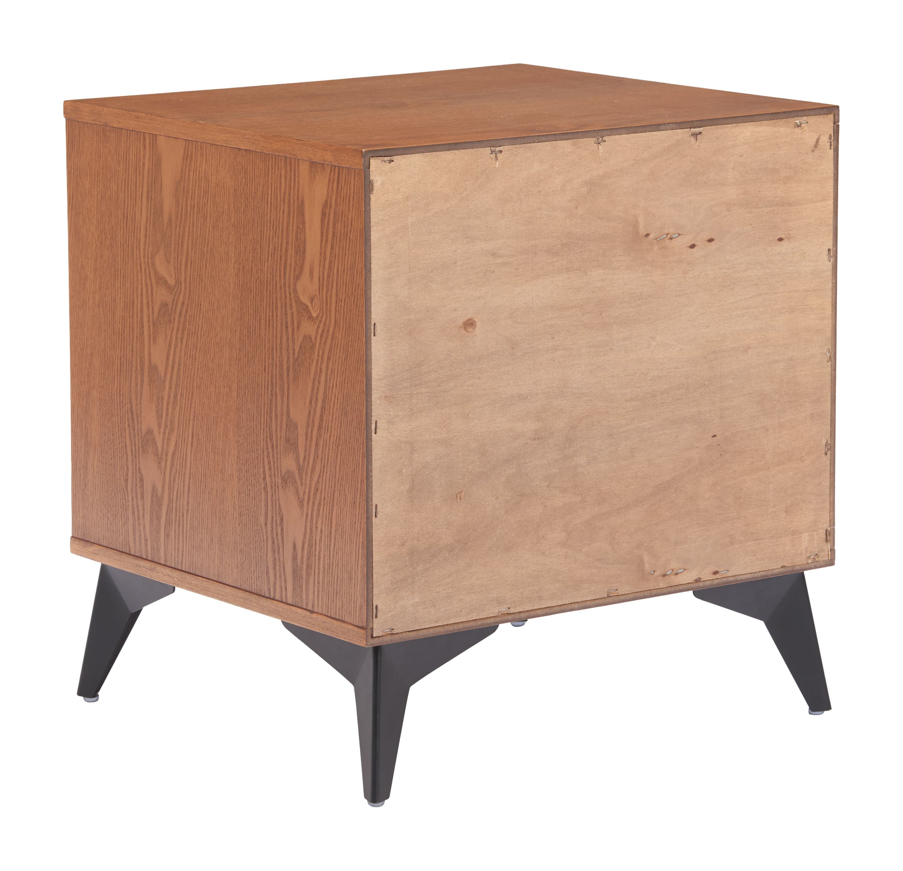 Zarif Nightstand Black & Walnut product image