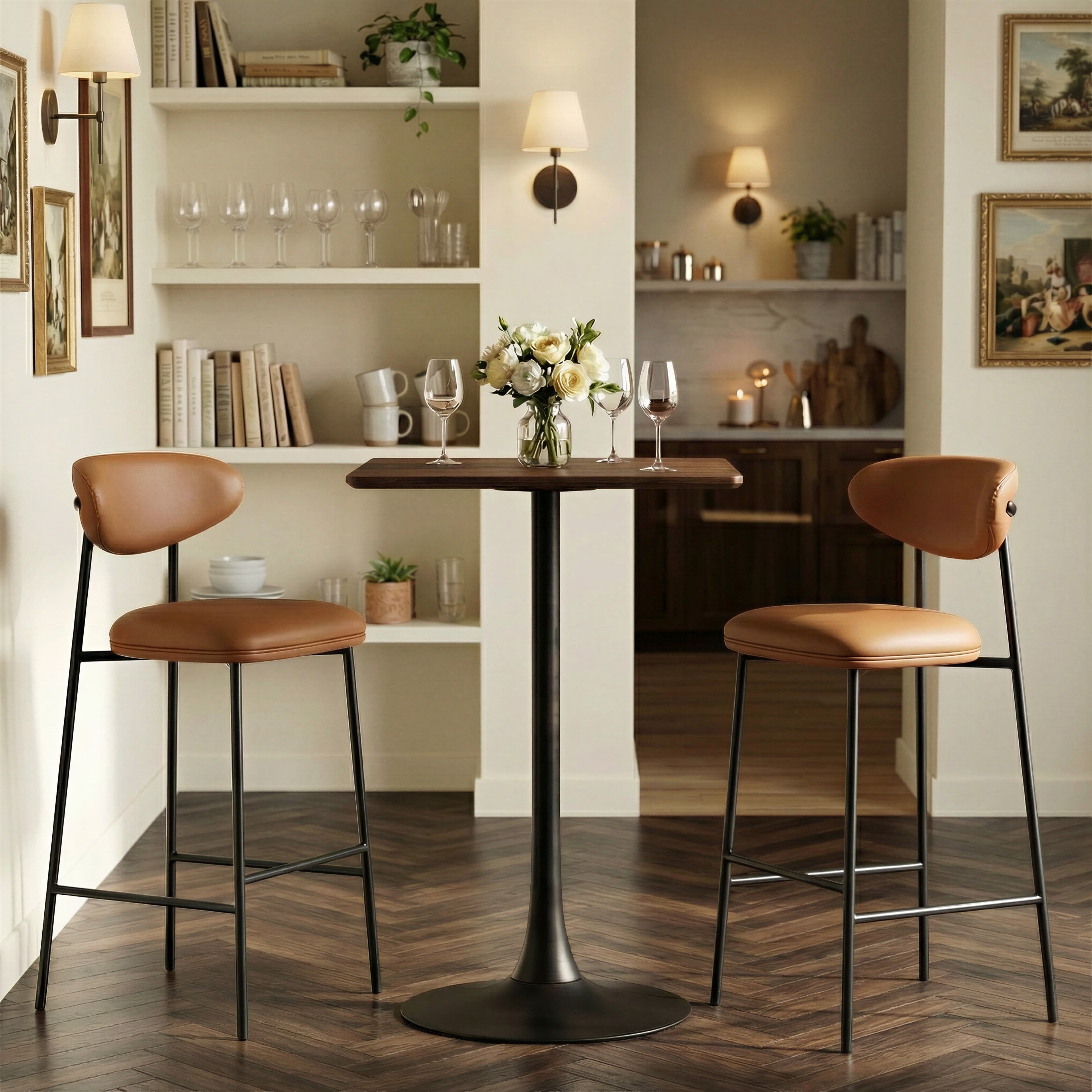 Rorun Barstool (Set of 2) Brown product image