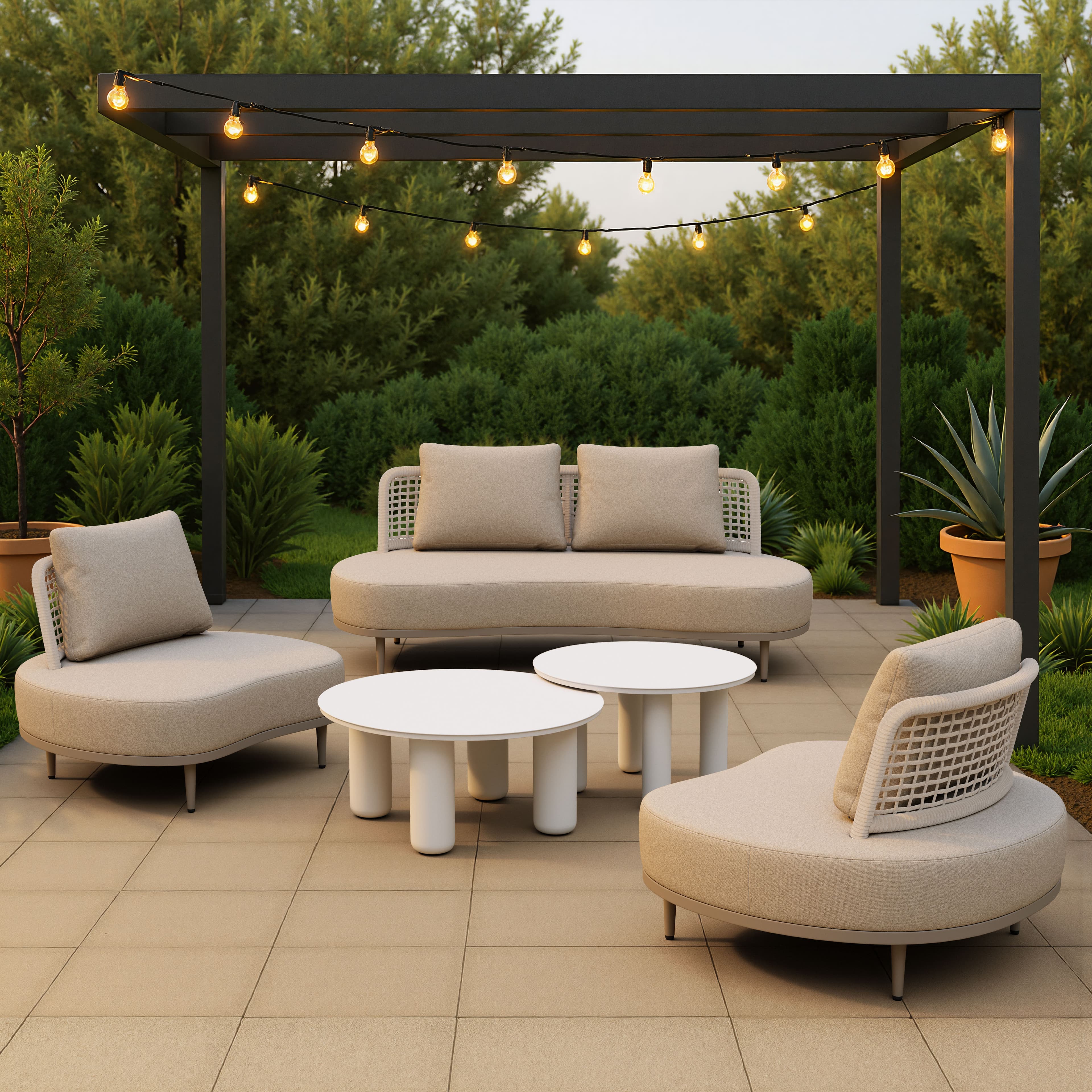 Ruhe Sofa Beige product image