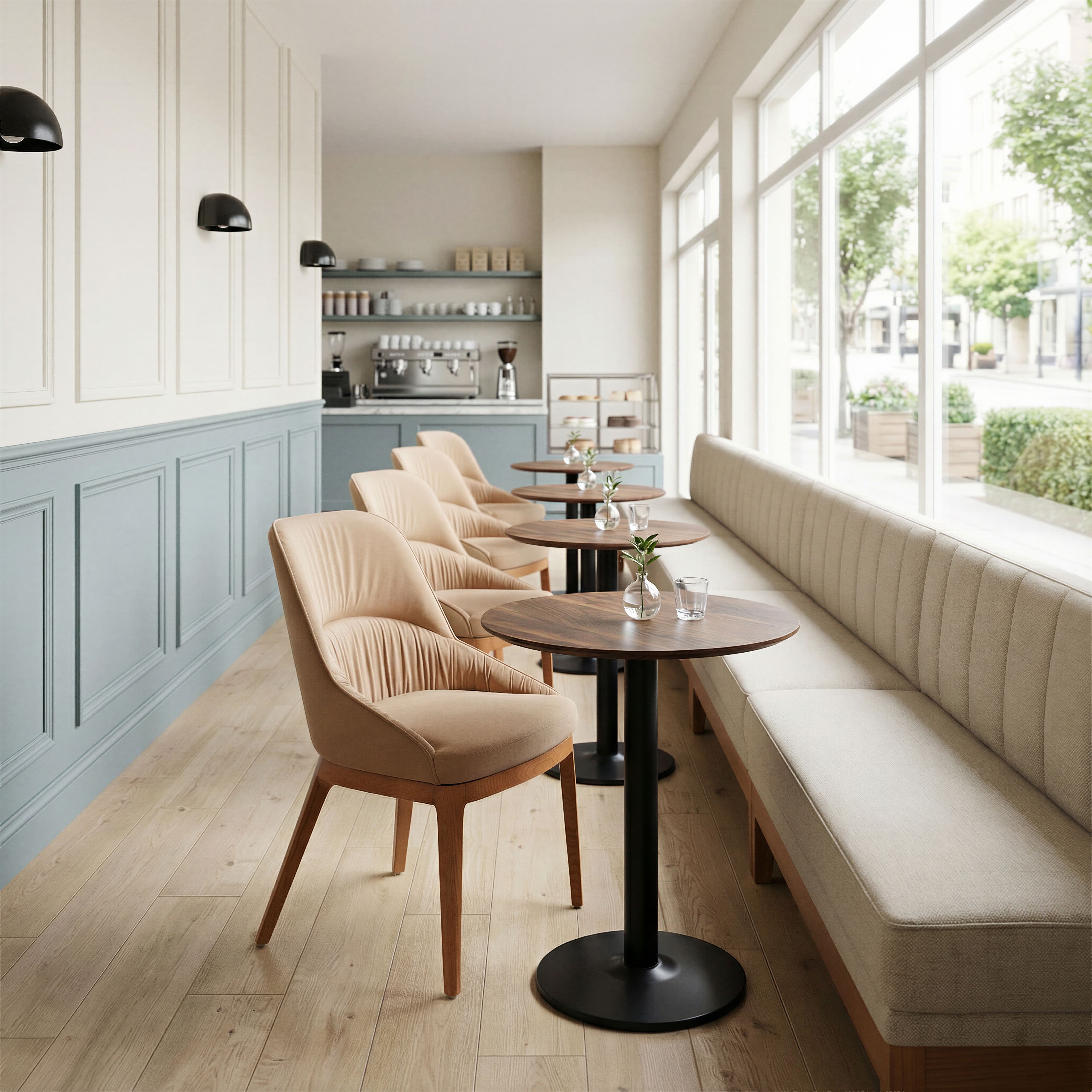 Alto Bistro Table Brown & Black product image