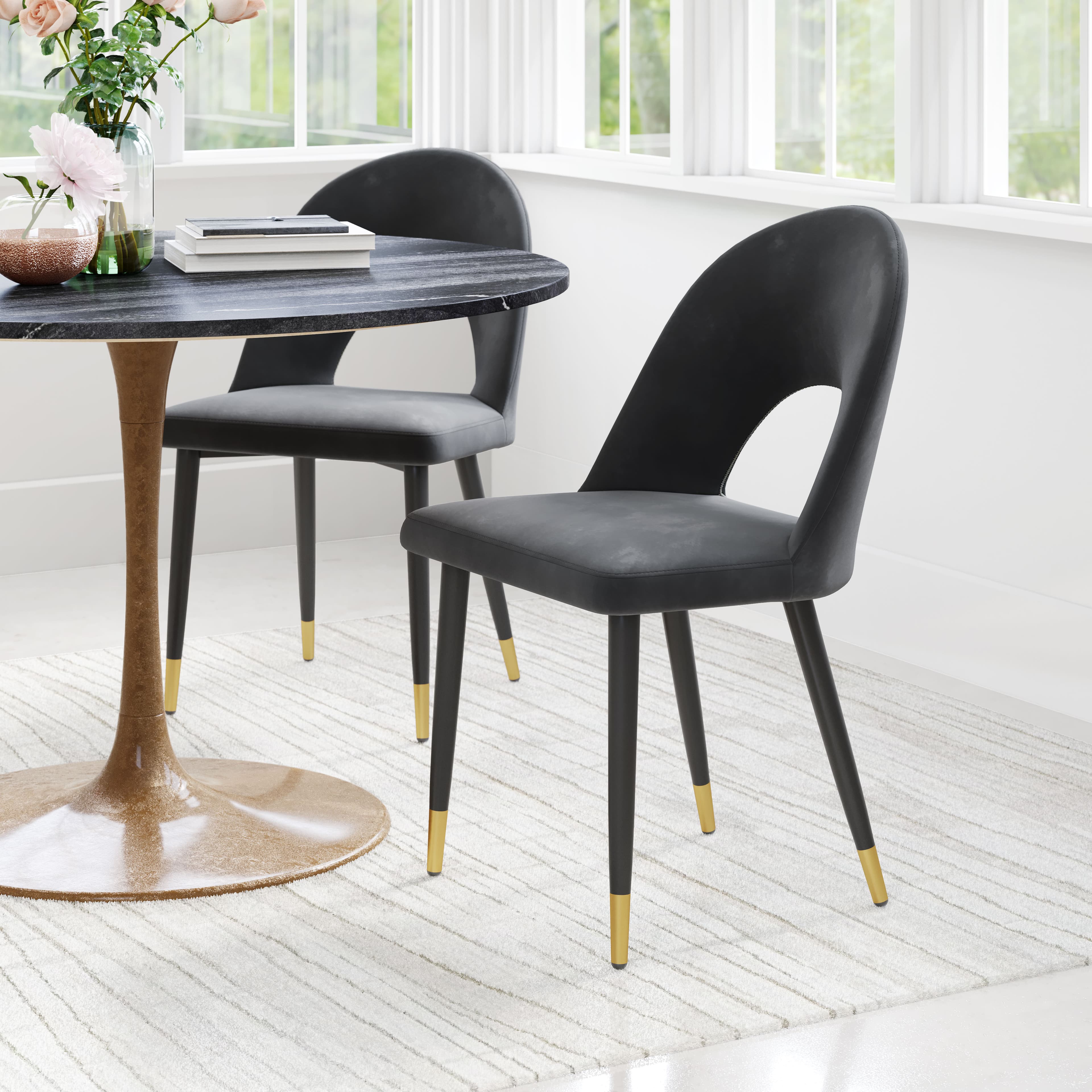 Menlo Dining Chair (Set of 2) Black product image