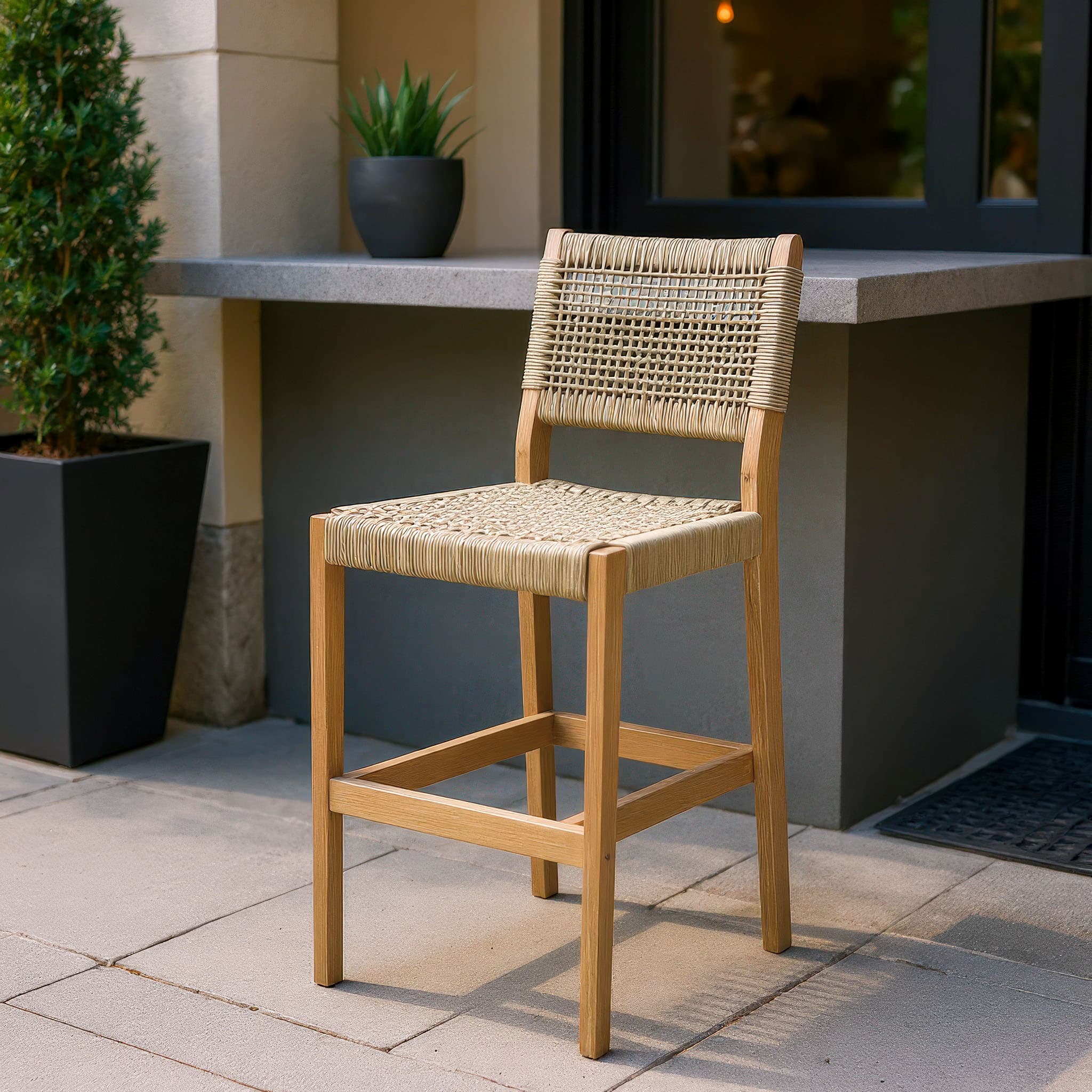 Corde Barstool Beige product image