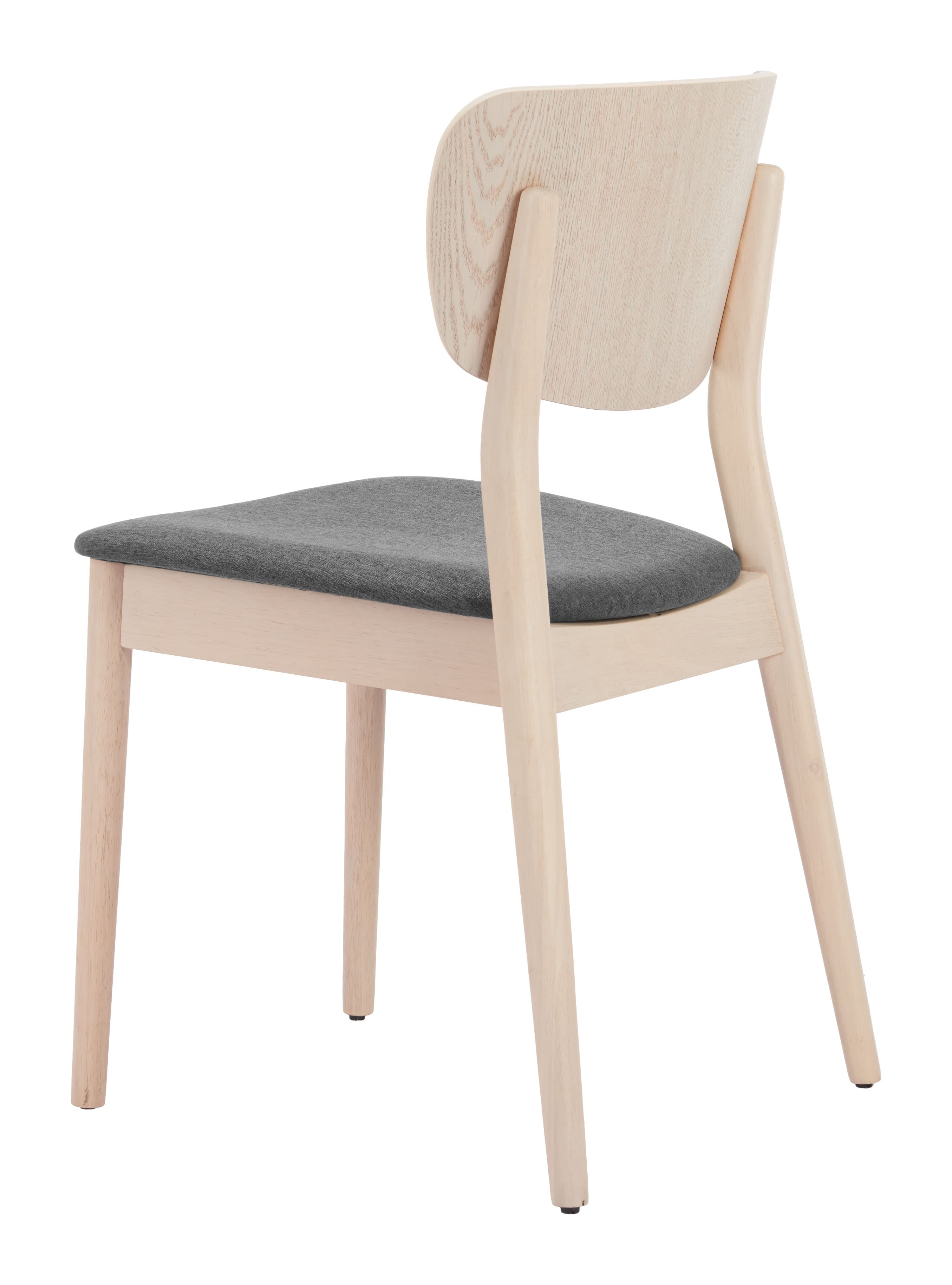 Kellua Dining Chair (Set of 2) Gray & Natural product image