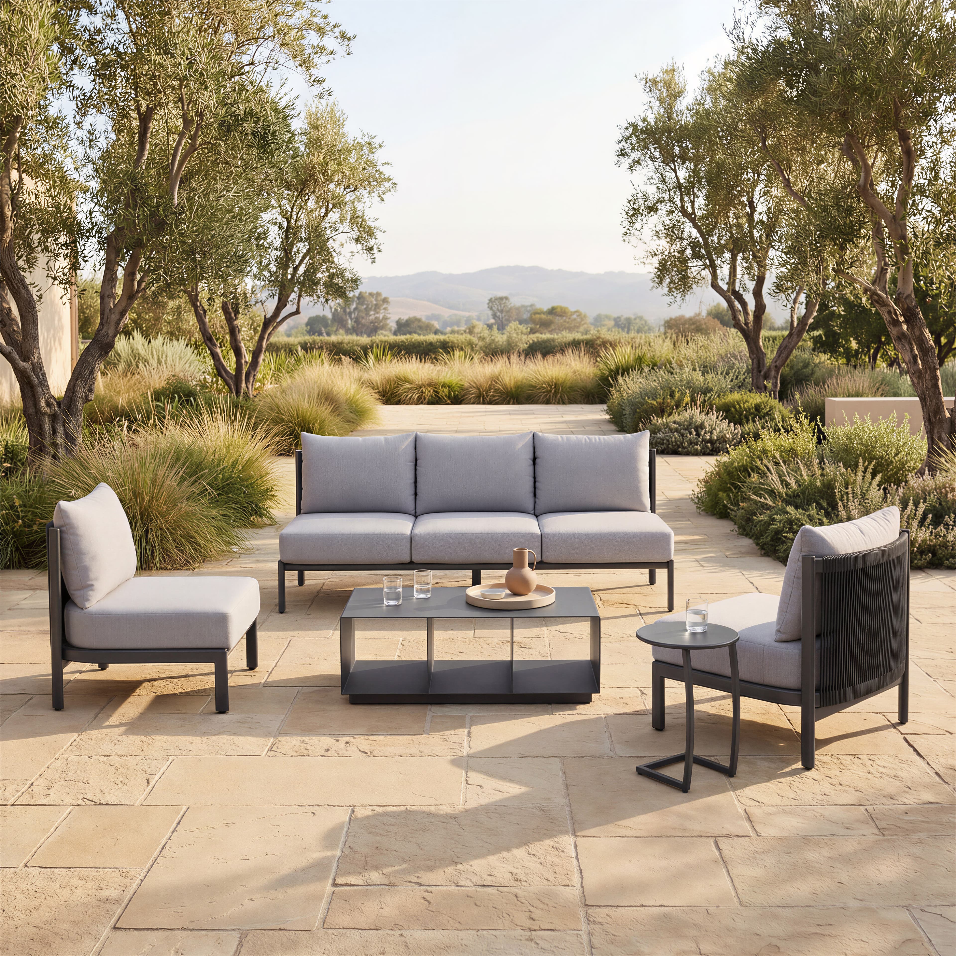 Horizon Accent Chair Gray product image