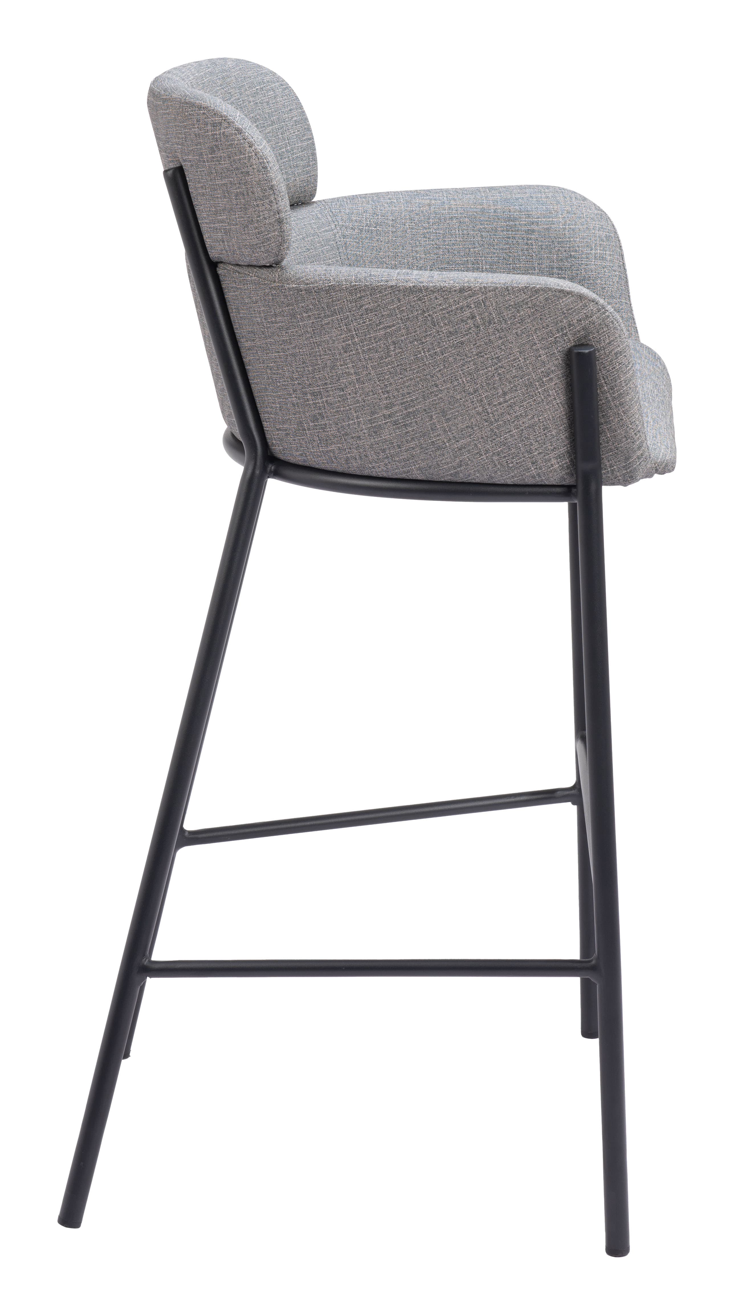 Bremor Barstool Slate Gray product image