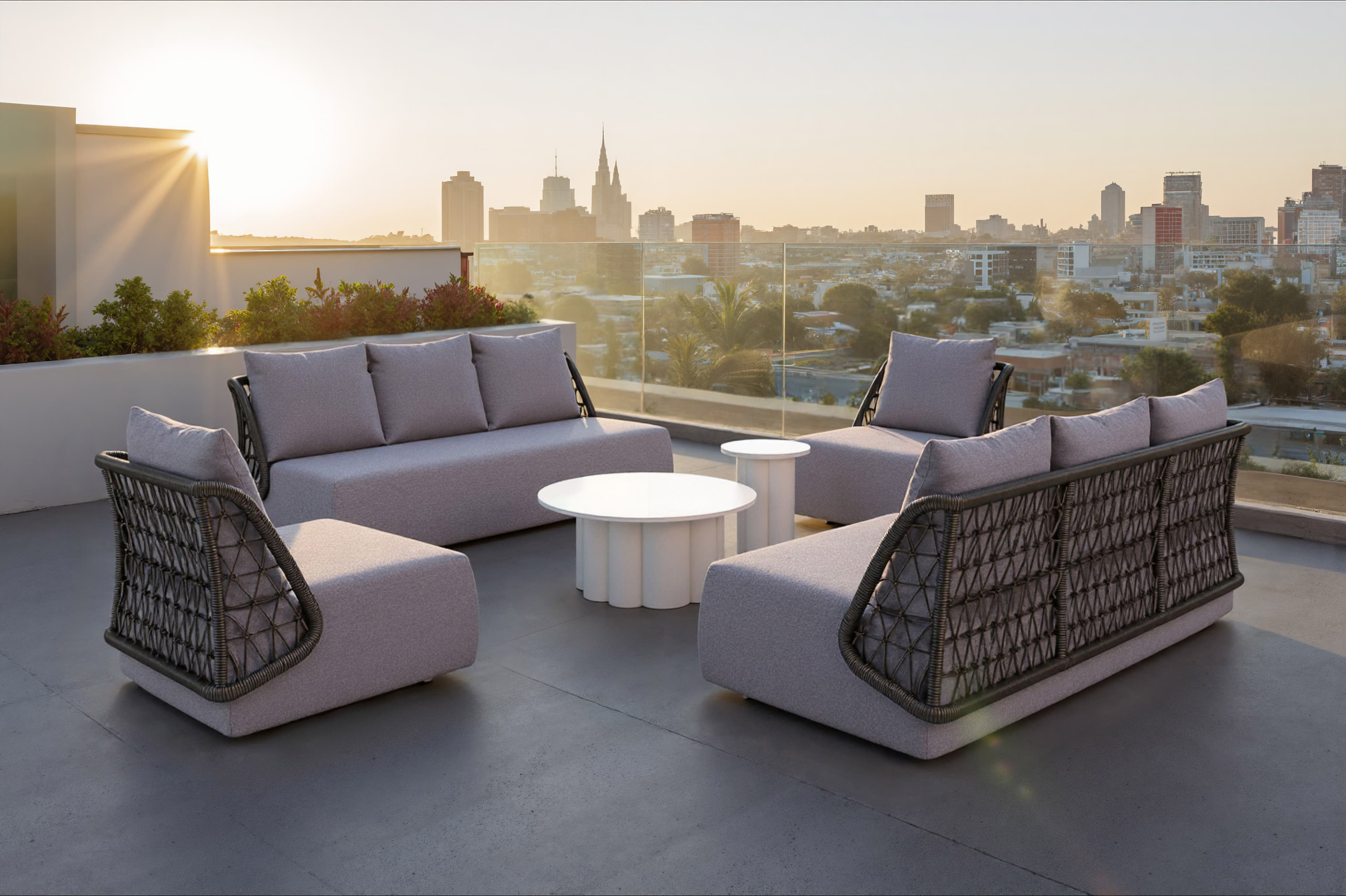 Mekan Accent Chair Gray product image