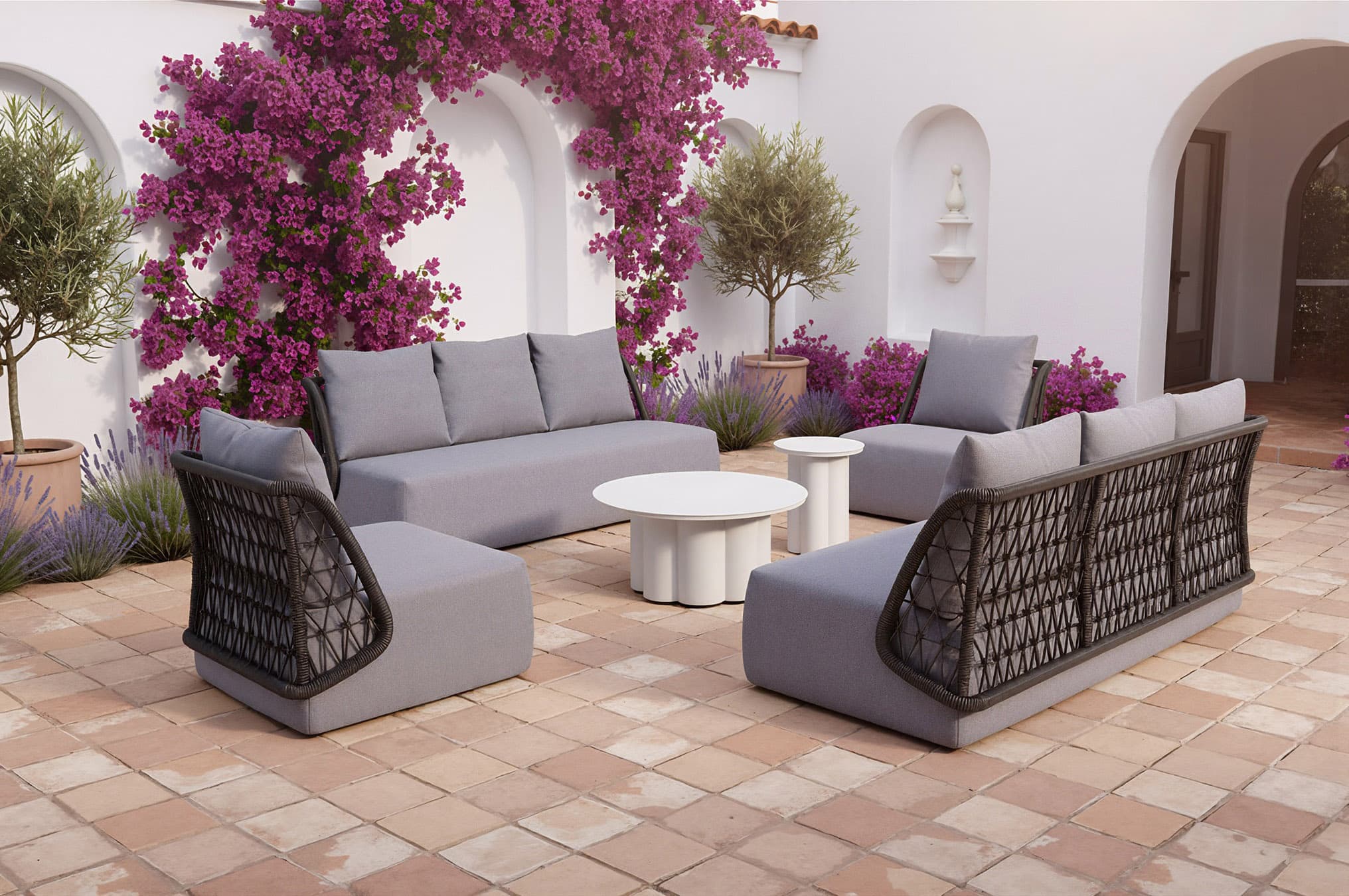 Mekan Accent Chair Gray product image
