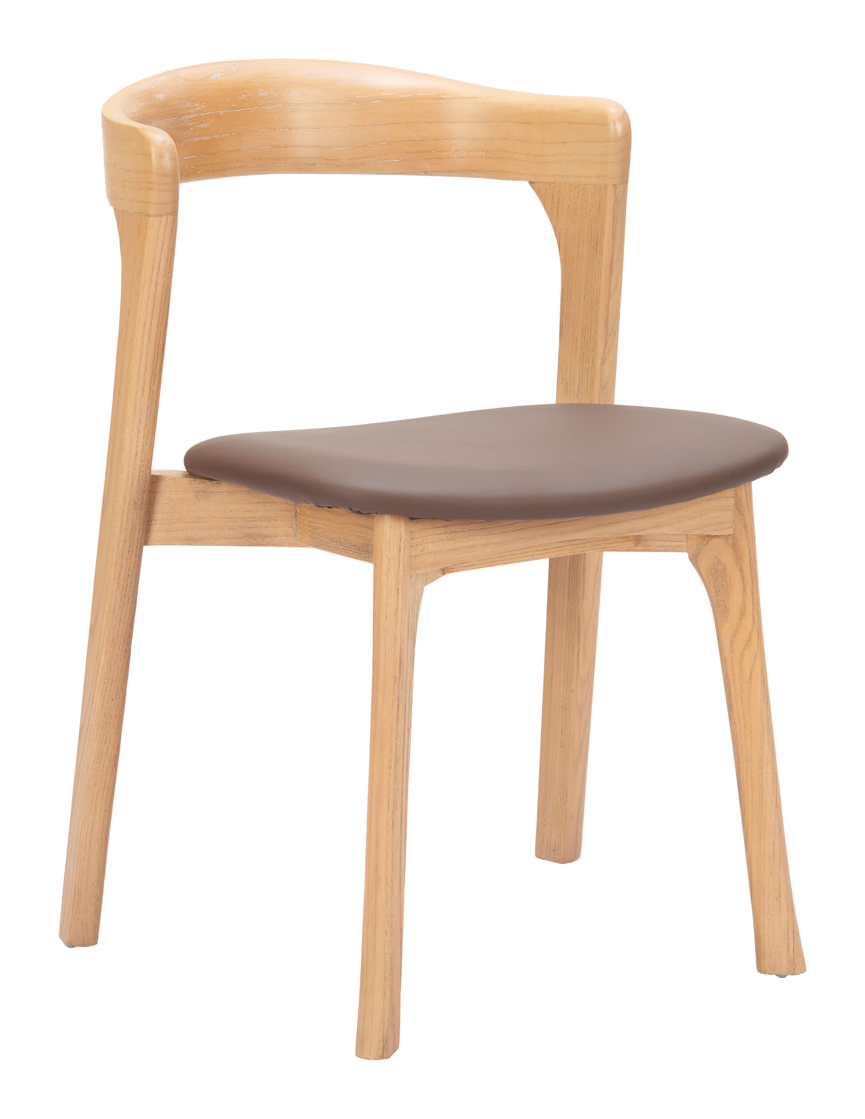 Pioro Dining Chair (Set of 2) Brown & Natural product image