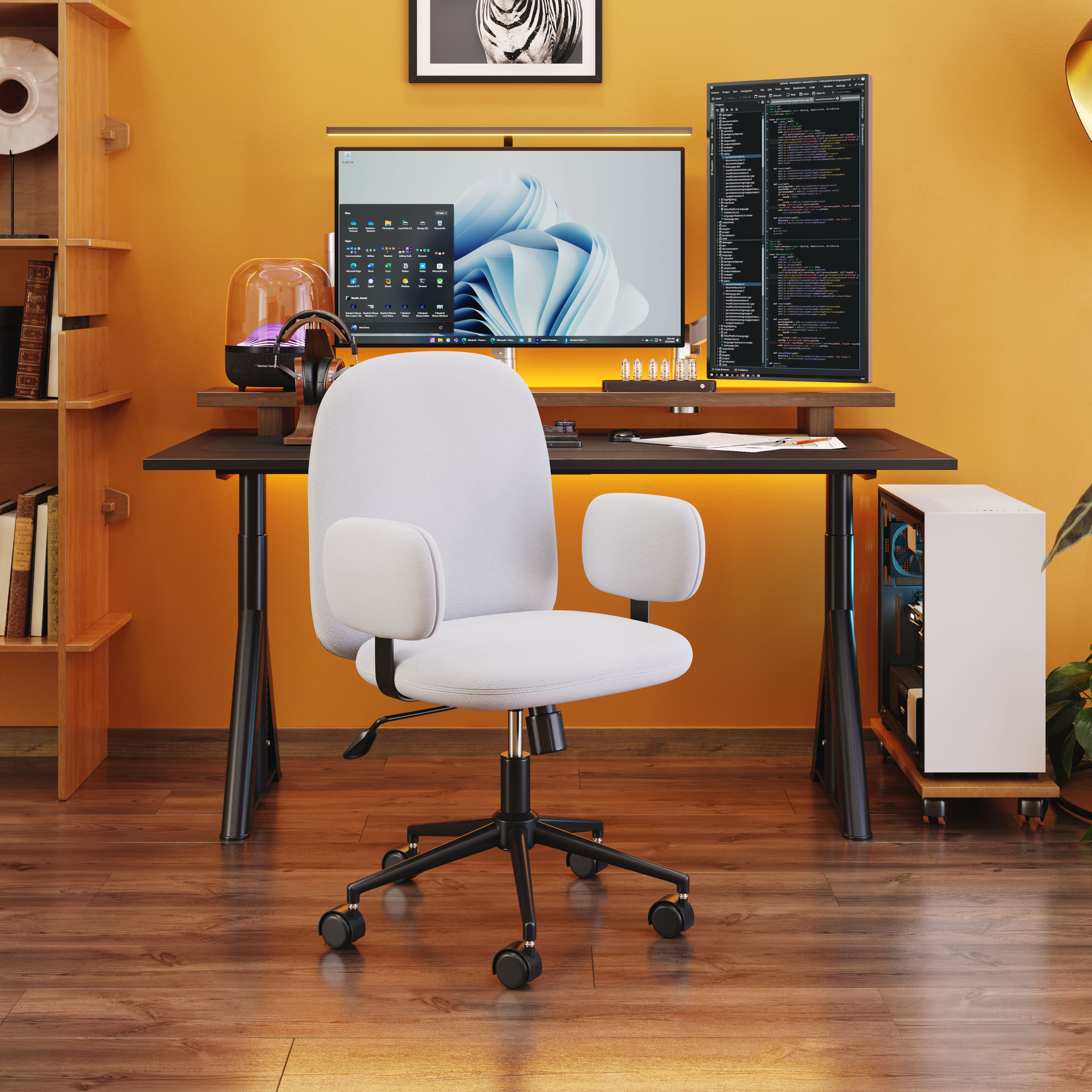 Lionel Office Chair Beige product image
