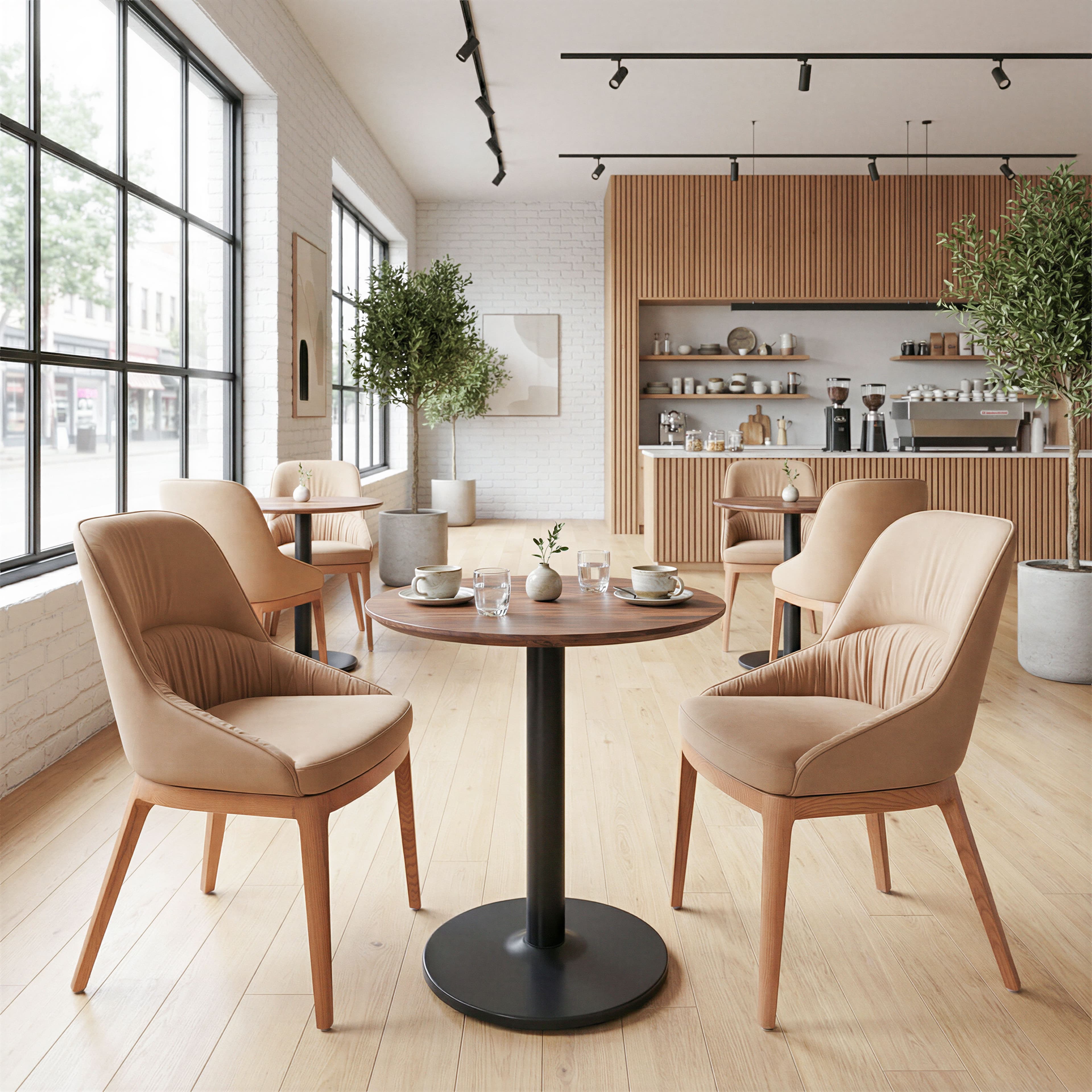 Alto Bistro Table Brown & Black product image