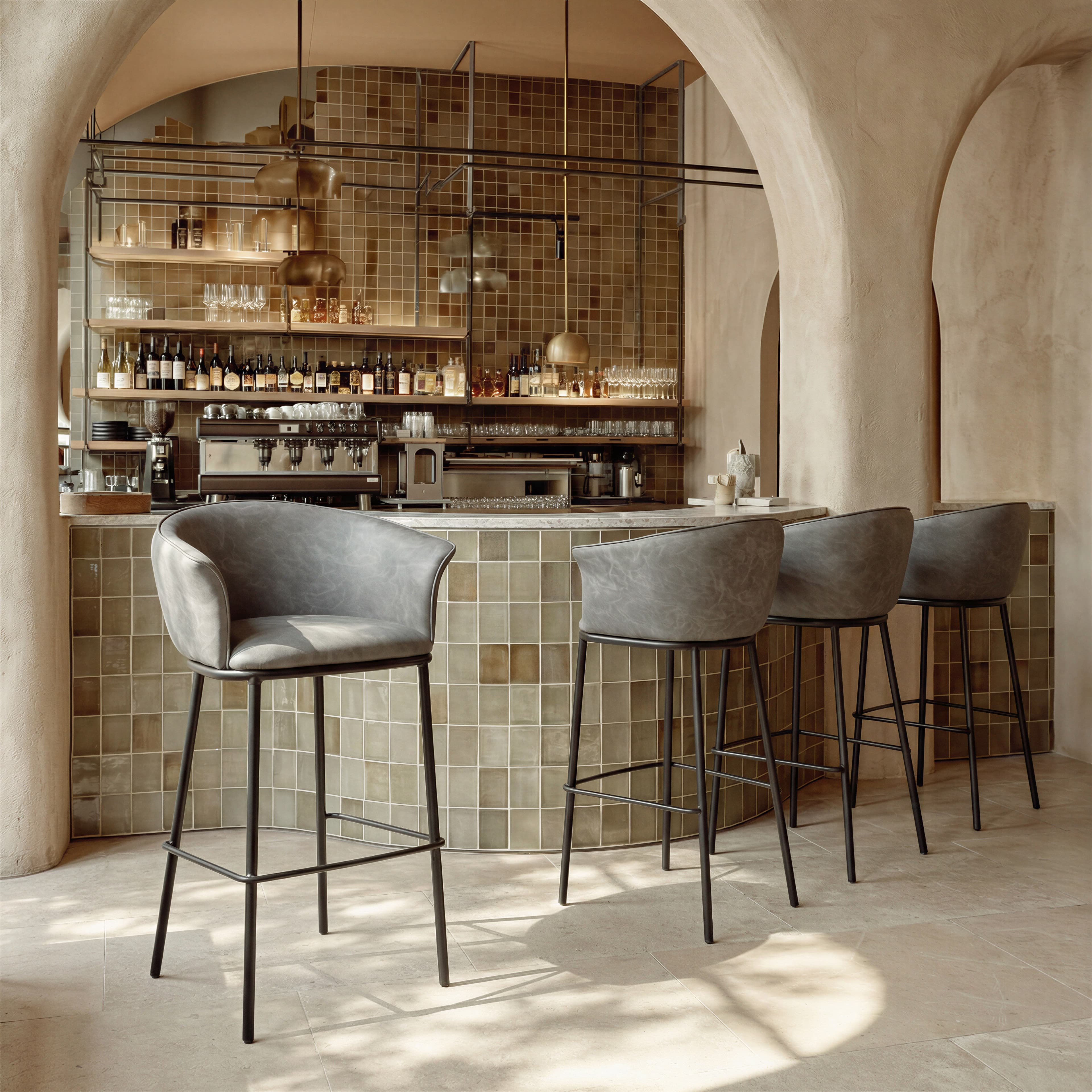 Garston Barstool Gray product image