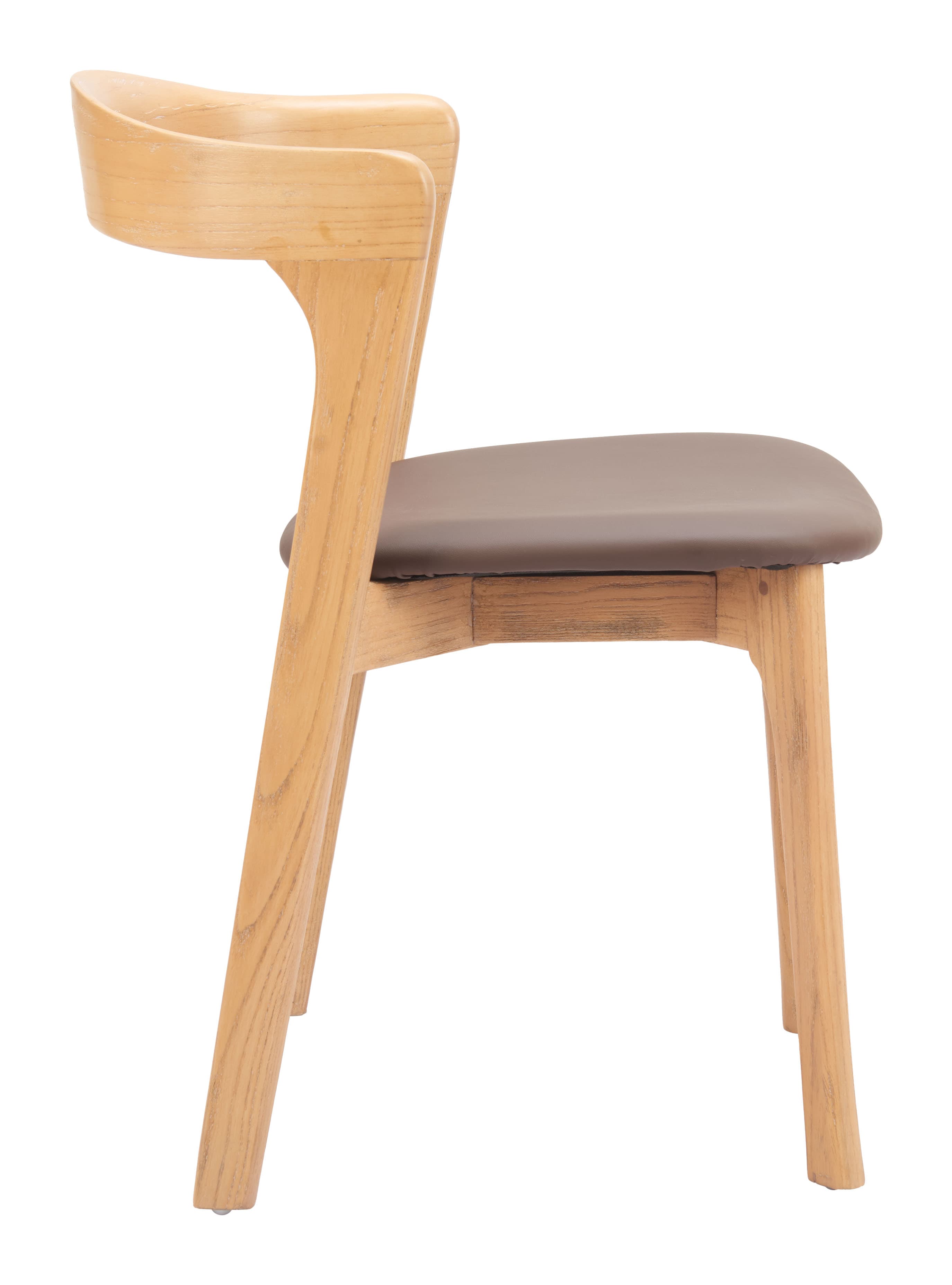 Pioro Dining Chair (Set of 2) Brown & Natural product image