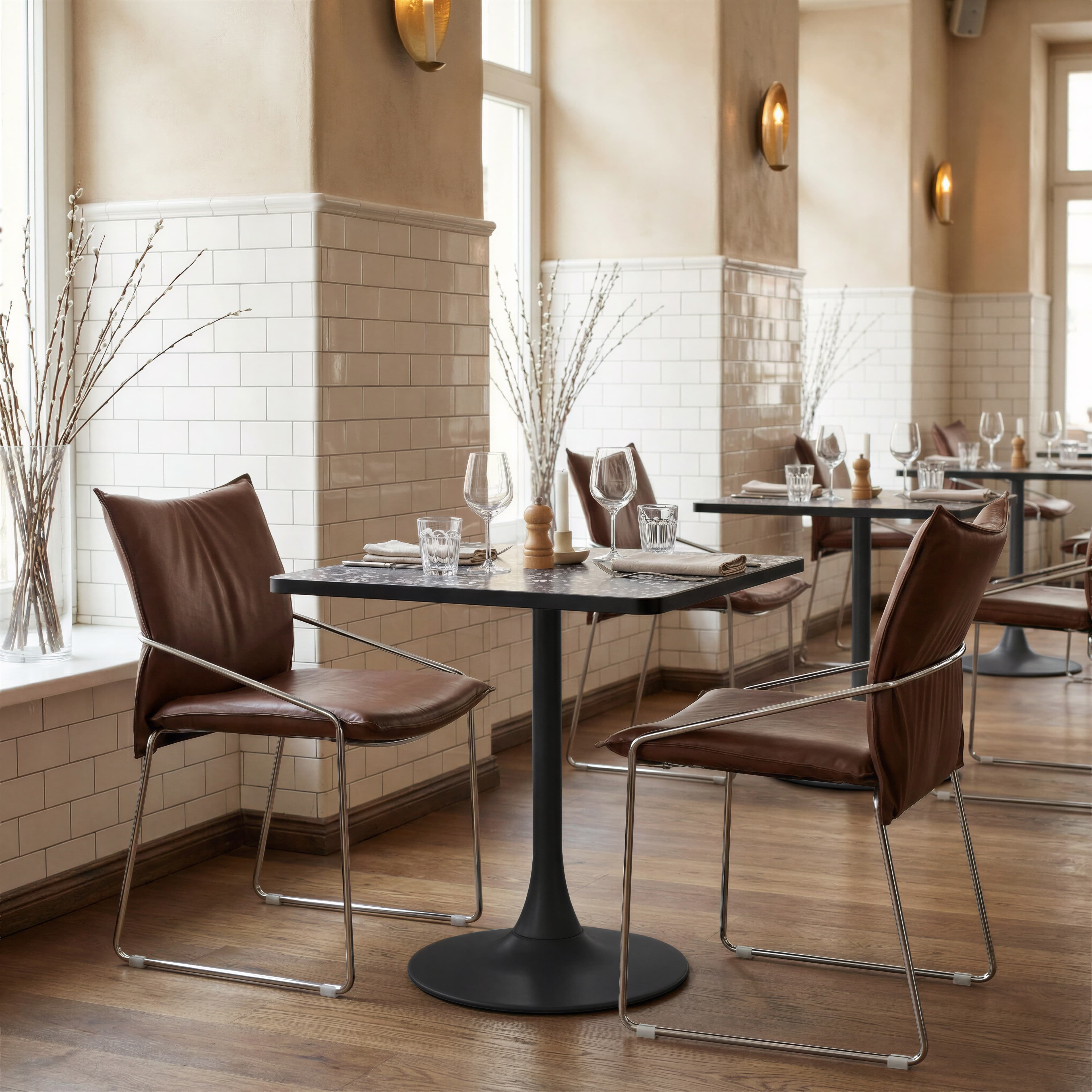 Pola Dining Chair (Set of 2) Brown product image