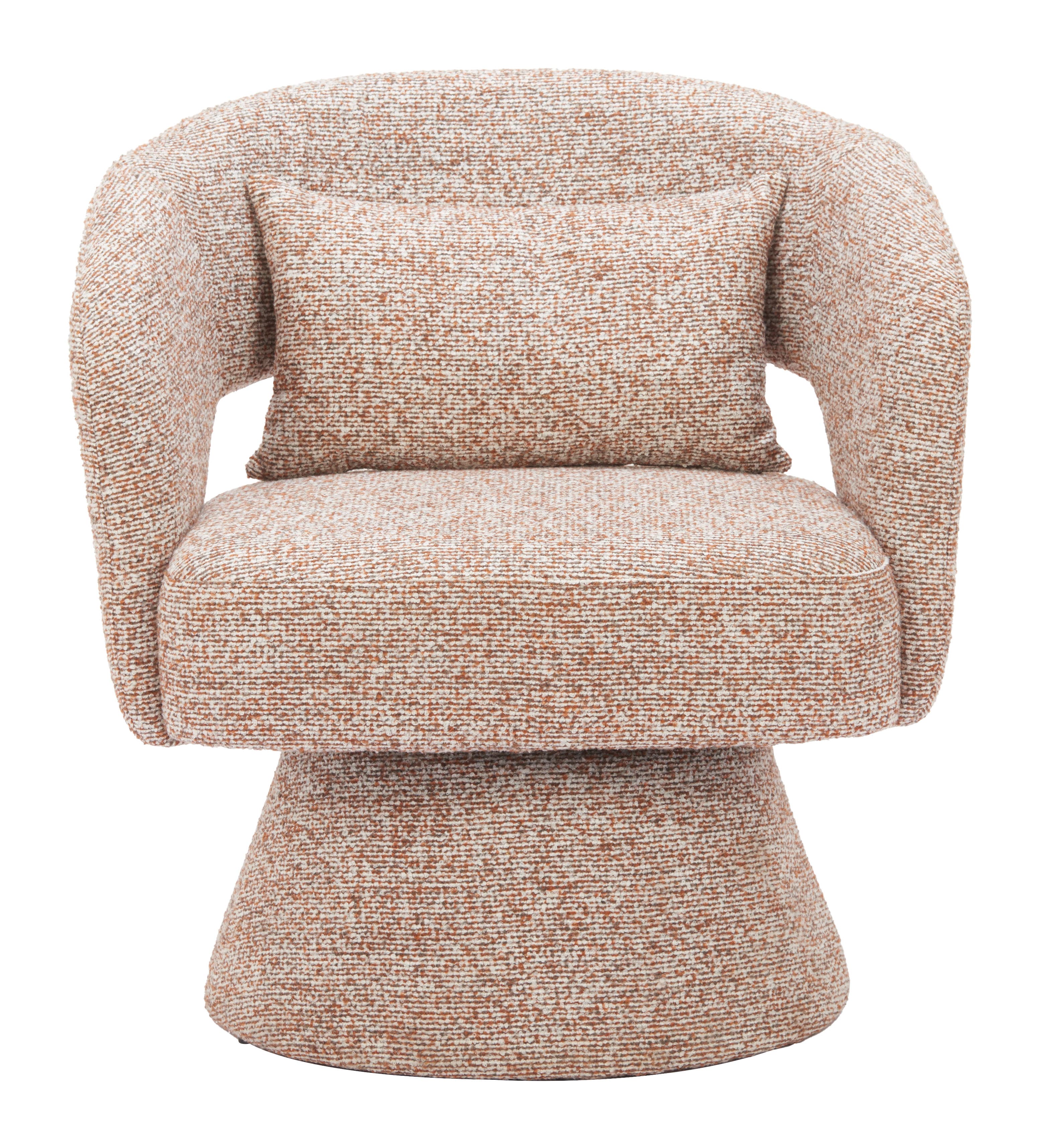 Liva Swivel Chair Frosty Brown product image