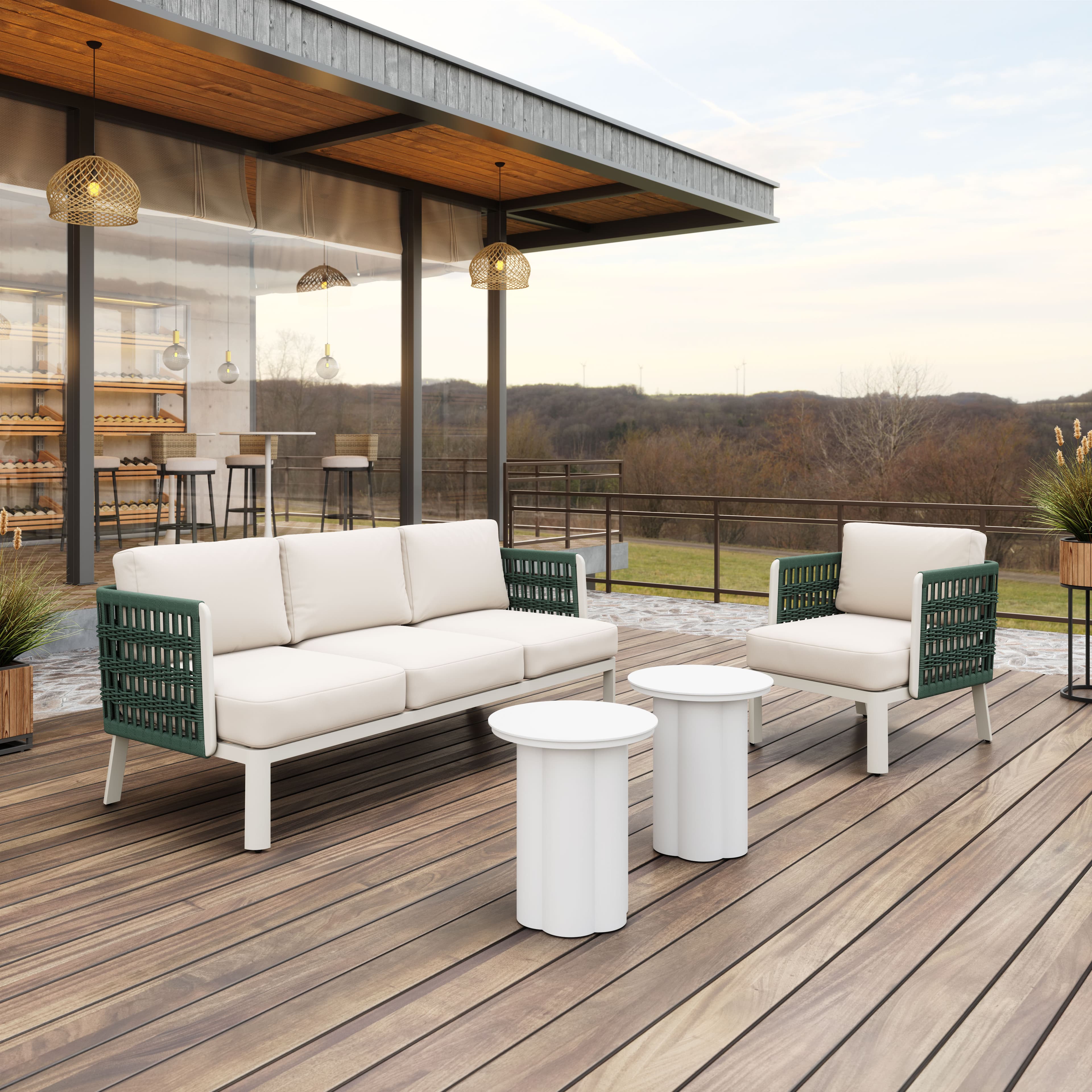 Bridgehampton Sofa White product image