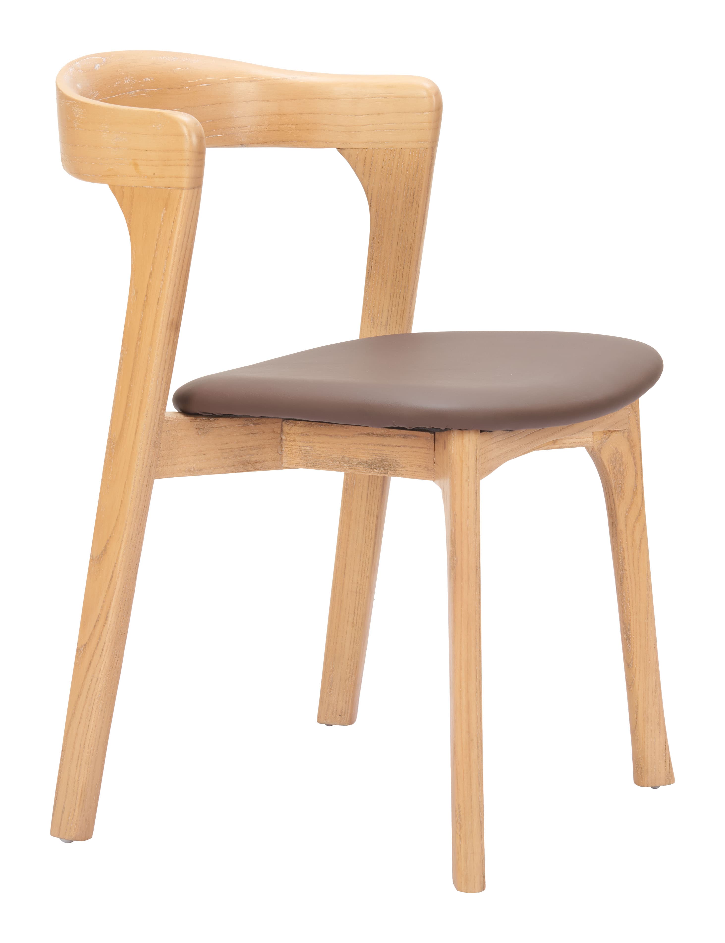 Pioro Dining Chair (Set of 2) Brown & Natural product image