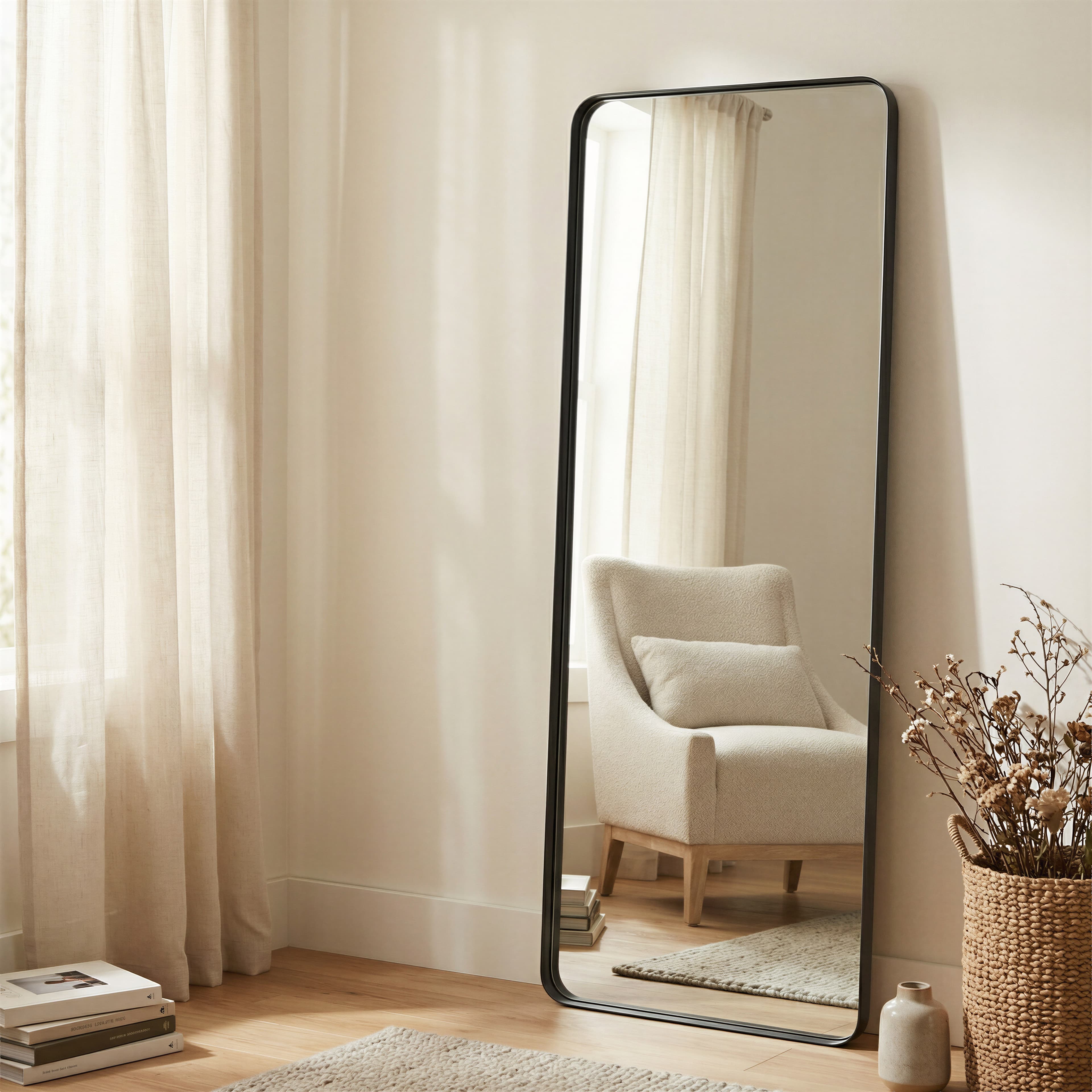 Riga Mirror Black product image
