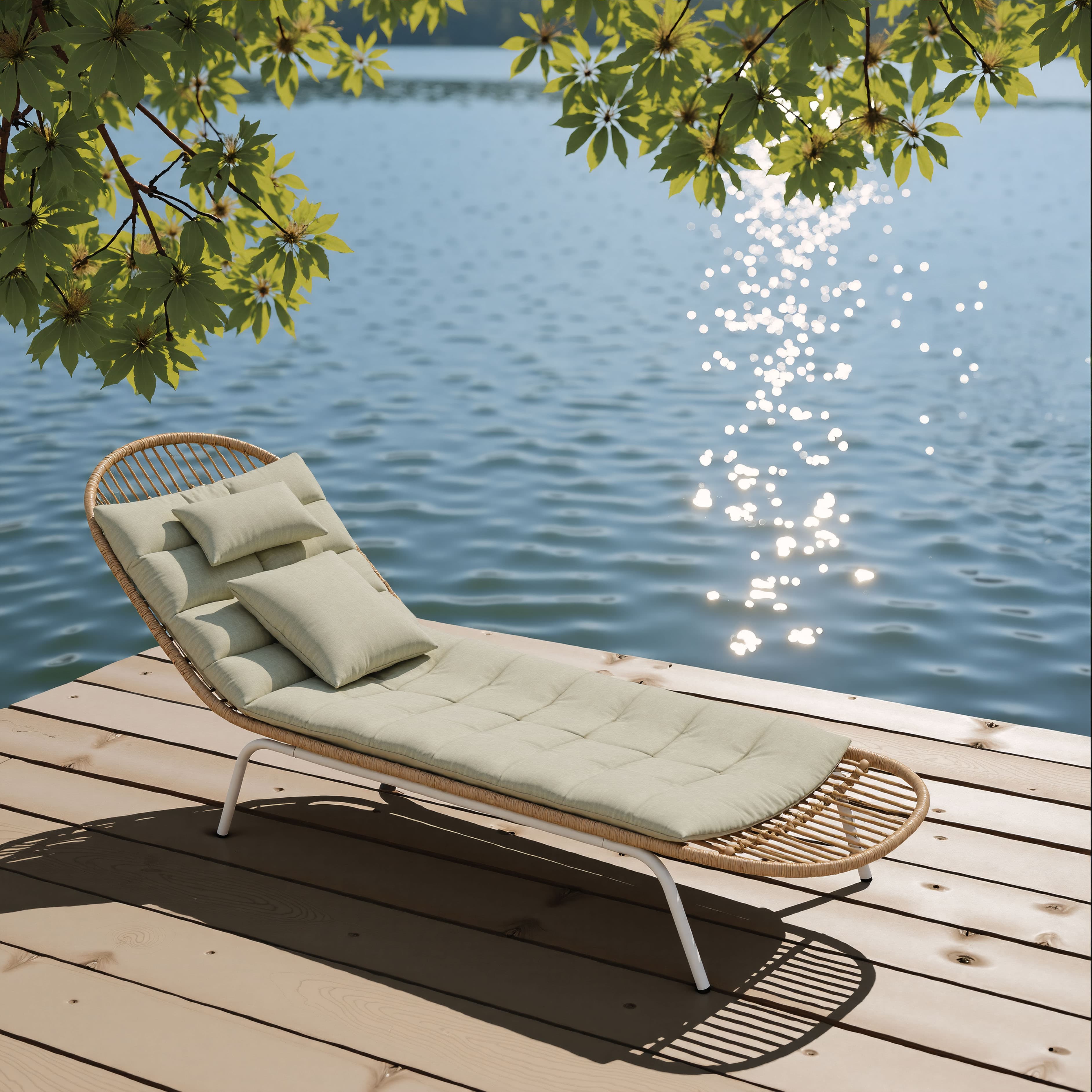 Skim Chaise Lounge Multicolor product image