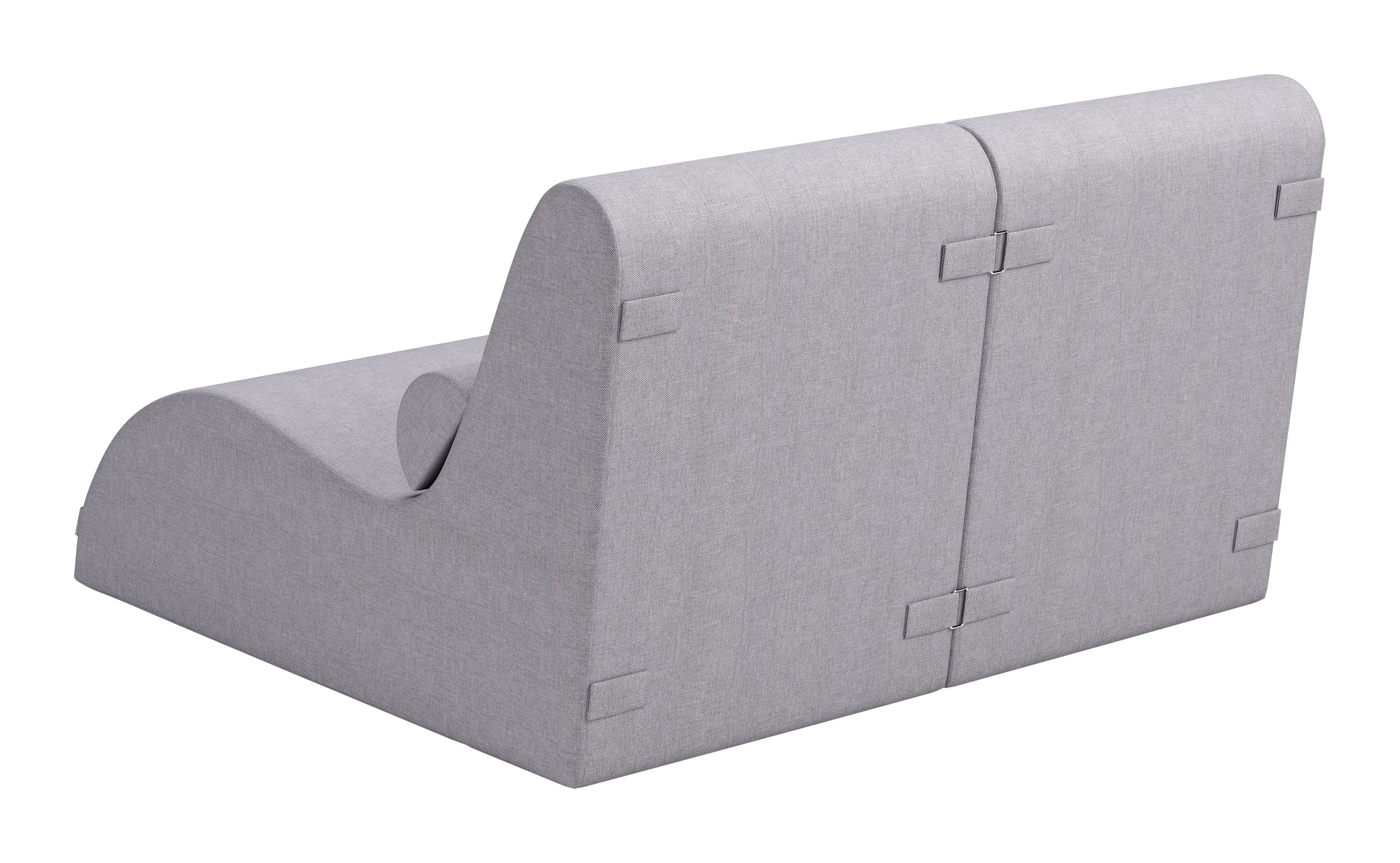 Luanda Chaise Lounge Gray product image